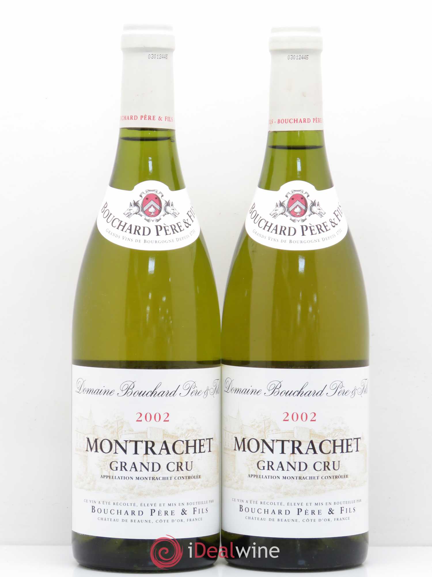 Montrachet Grand Cru Bouchard Père & Fils (sans prix de réserve) 2002 - Lot de 2 bouteilles - 0