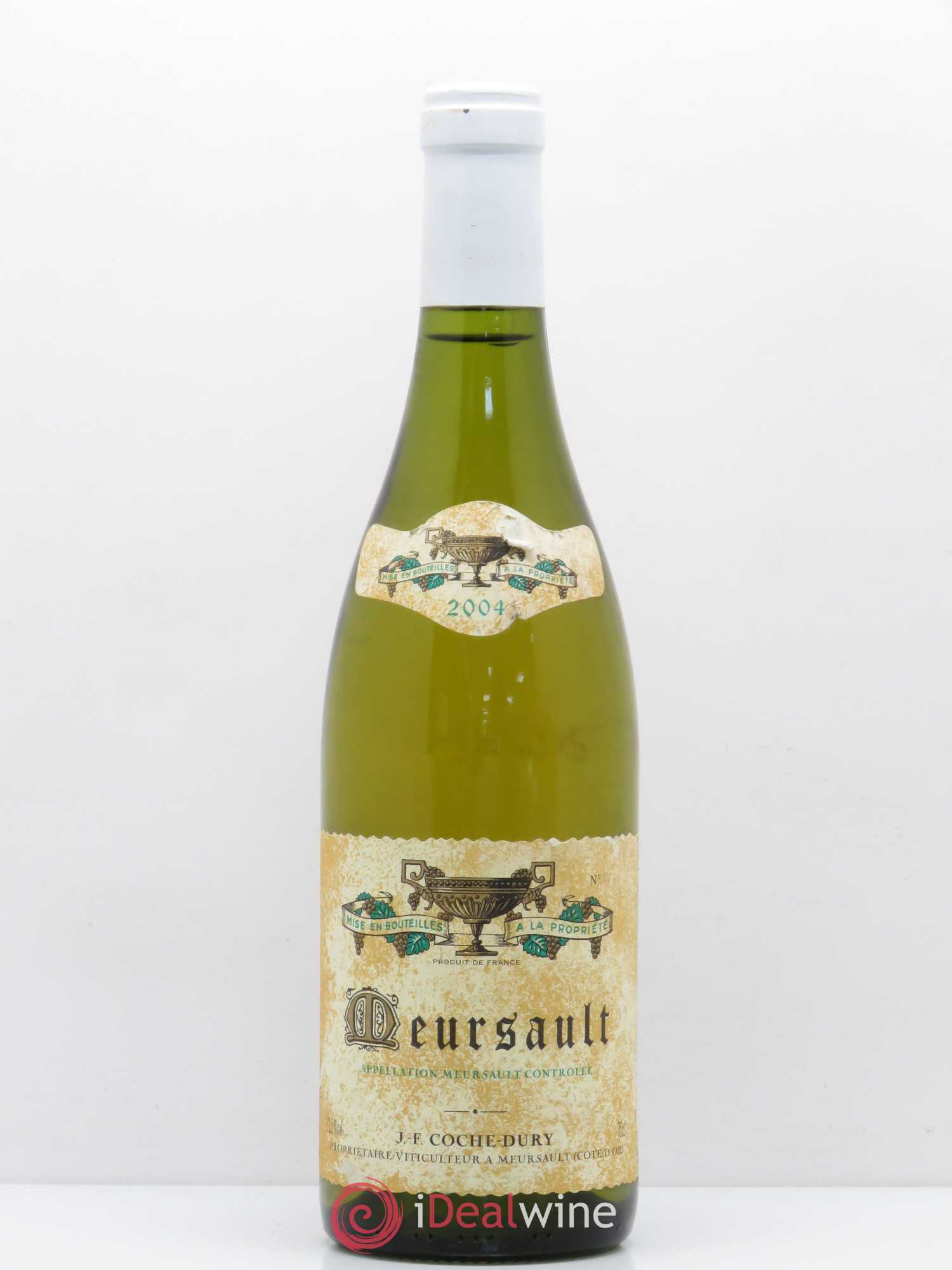 Meursault Coche Dury (Domaine) 2004 - Lot de 1 bouteille - 0