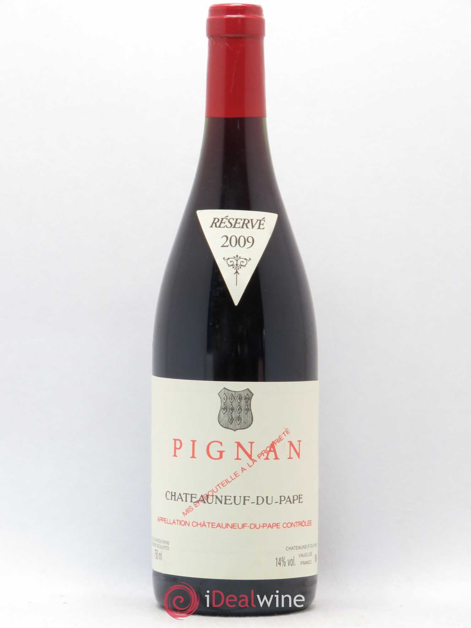 Châteauneuf-du-Pape Pignan Emmanuel Reynaud 2009 - Lot de 1 bouteille - 0