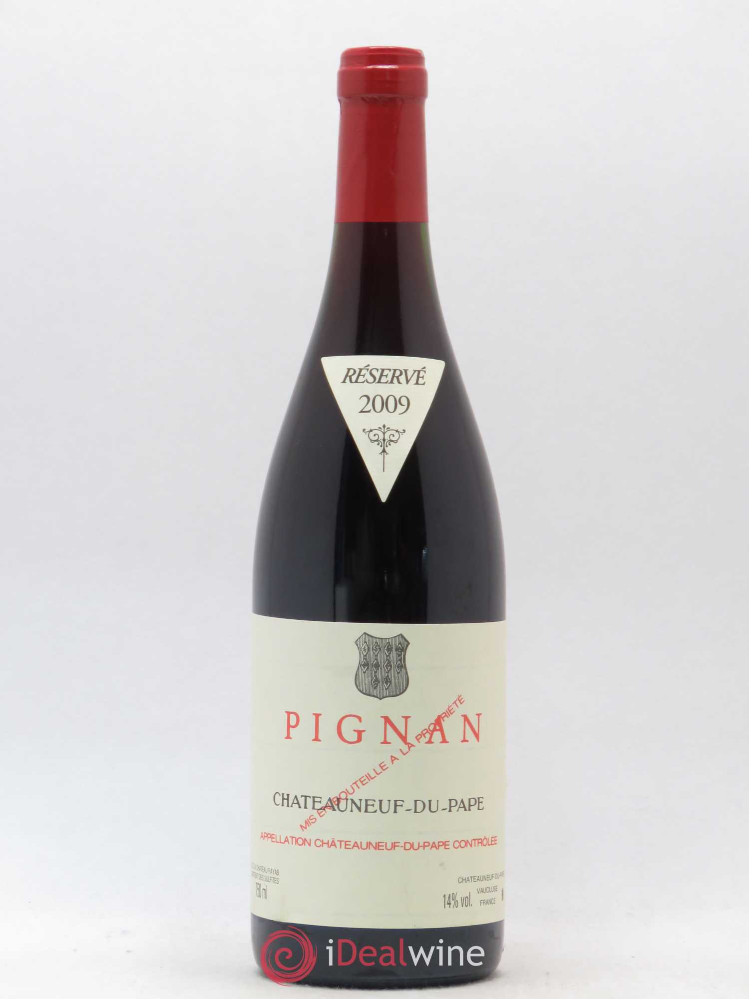 Châteauneuf-du-Pape Pignan Emmanuel Reynaud 2009 - Lot de 1 bouteille - 0