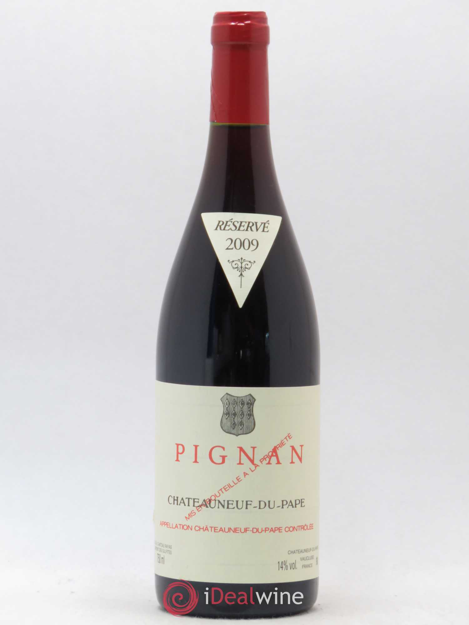 Châteauneuf-du-Pape Pignan Emmanuel Reynaud 2009 - Lot de 1 bouteille - 0