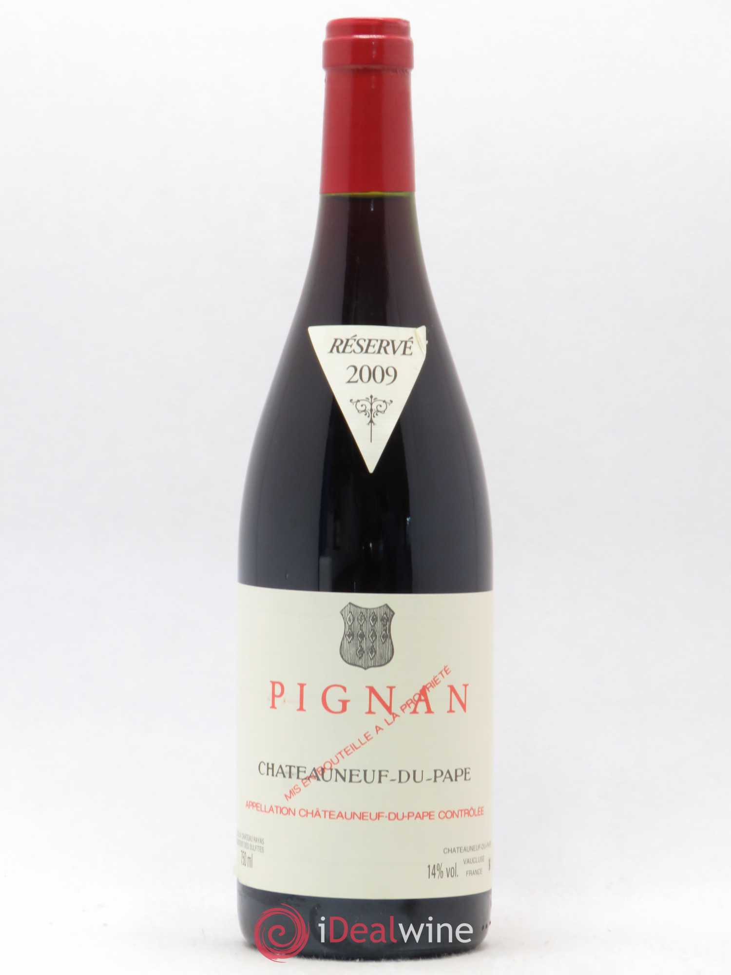 Châteauneuf-du-Pape Pignan Emmanuel Reynaud 2009 - Lot de 1 bouteille - 0