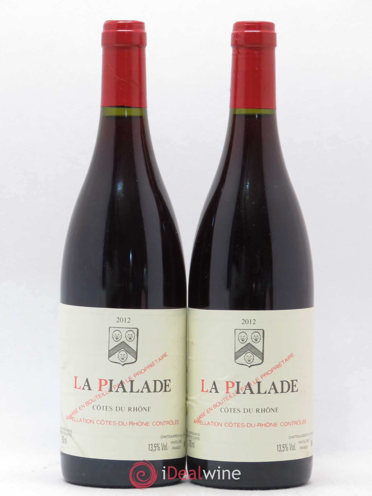 Côtes-du-Rhône La Pialade Emmanuel Reynaud 2012 - Lot de 2 bouteilles - 0