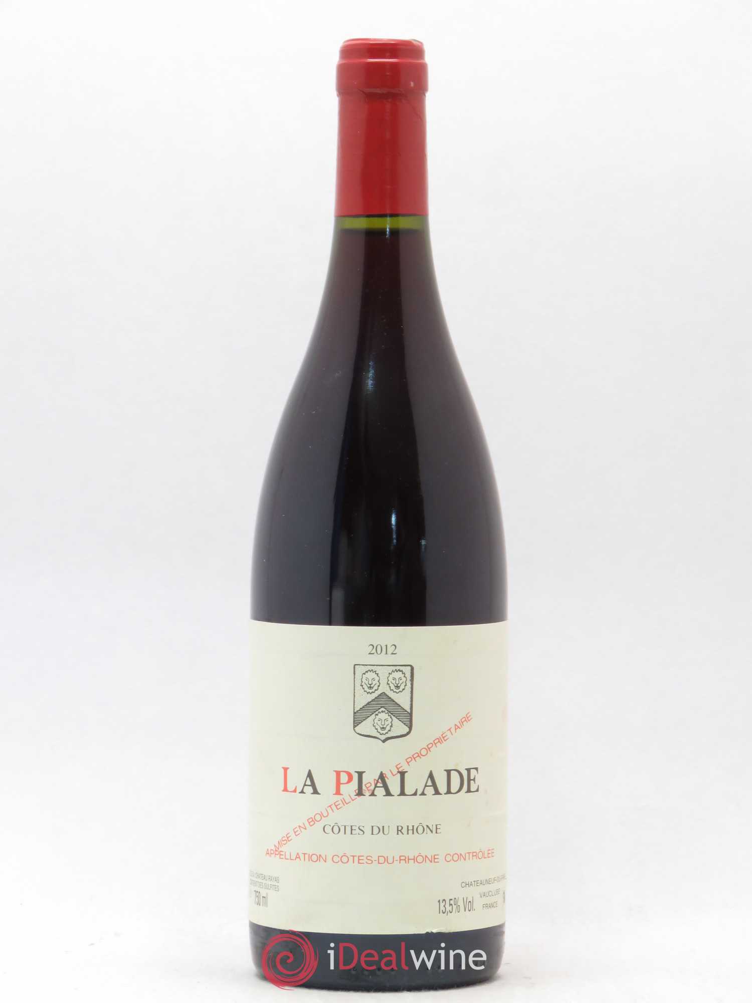 Côtes-du-Rhône La Pialade Emmanuel Reynaud 2012 - Lot de 1 bouteille - 0