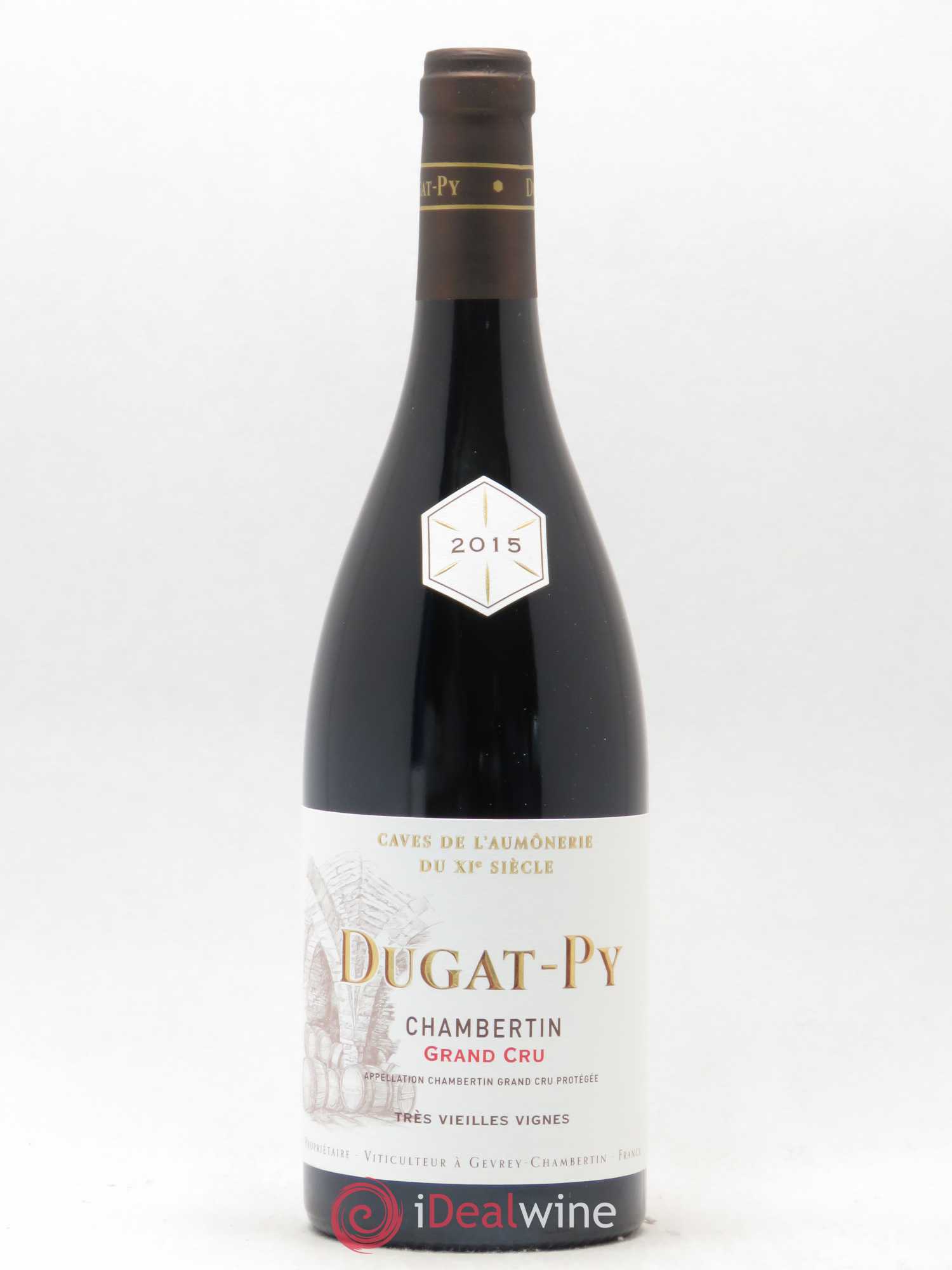 Chambertin Grand Cru Vieilles Vignes Dugat-Py 2015 - Lot de 1 bouteille - 0