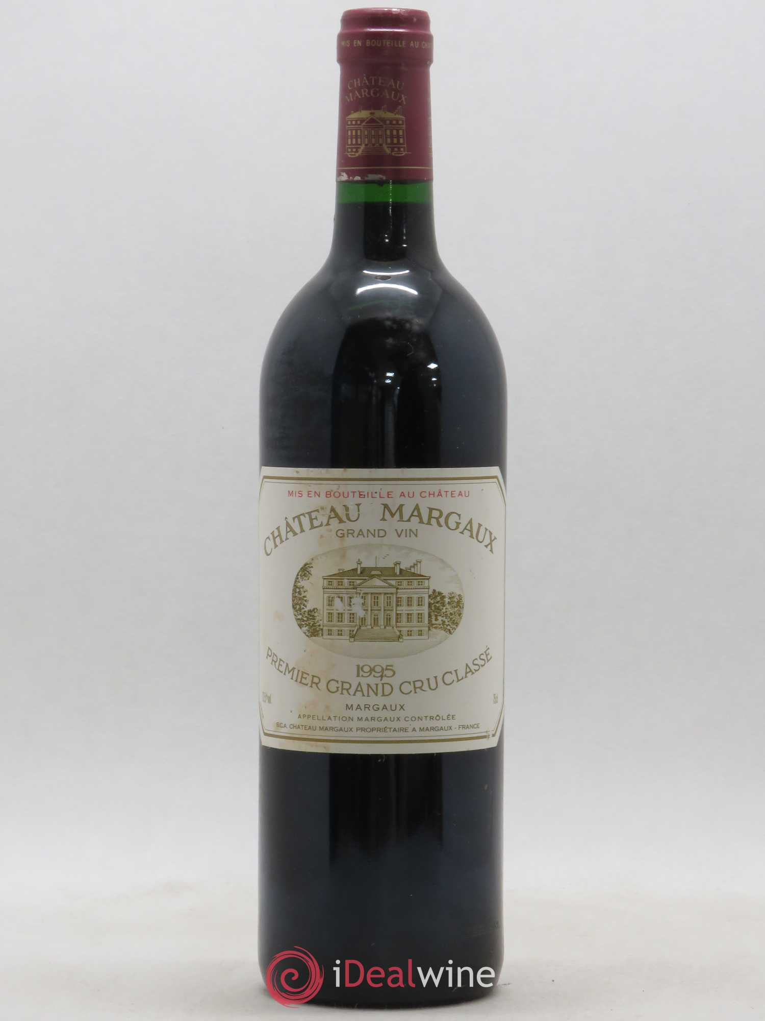 Château Margaux 1er Grand Cru Classé 1995 - Lot de 1 bouteille - 0
