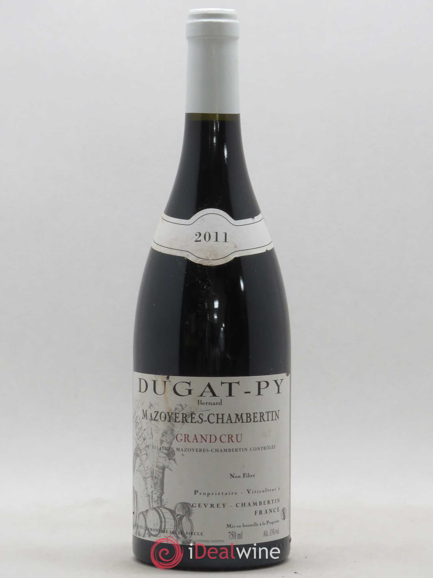 Mazoyères-Chambertin Grand Cru Dugat-Py (sans prix de réserve) 2011 - Lot de 1 bouteille - 0