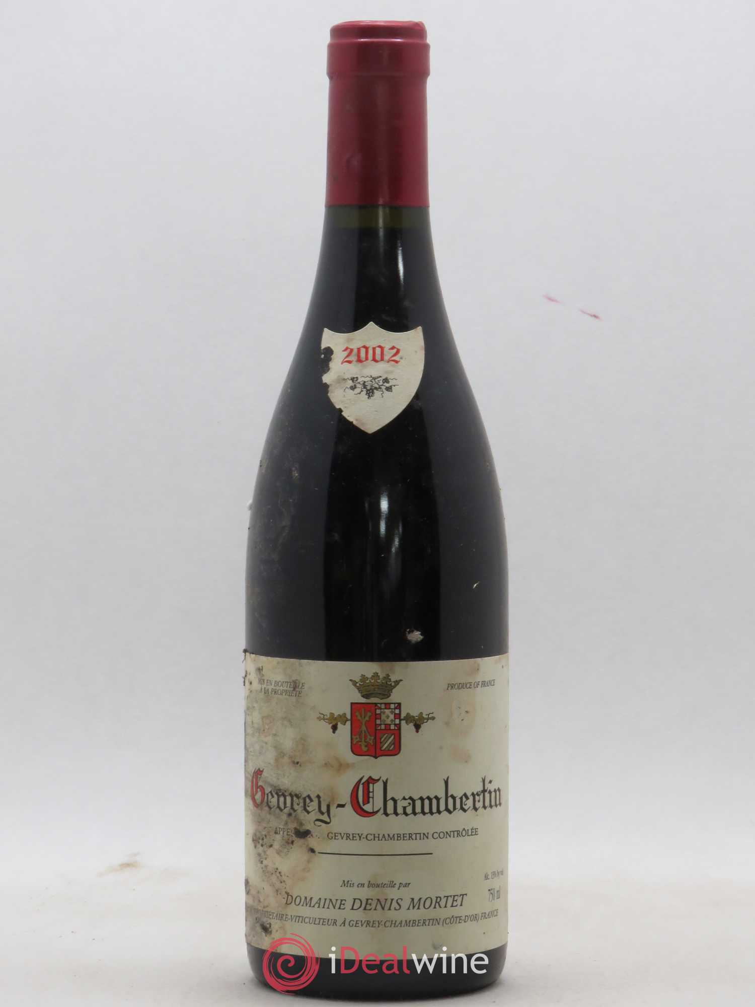 Gevrey-Chambertin Denis Mortet (Domaine) 2002 - Lot de 1 bouteille - 0