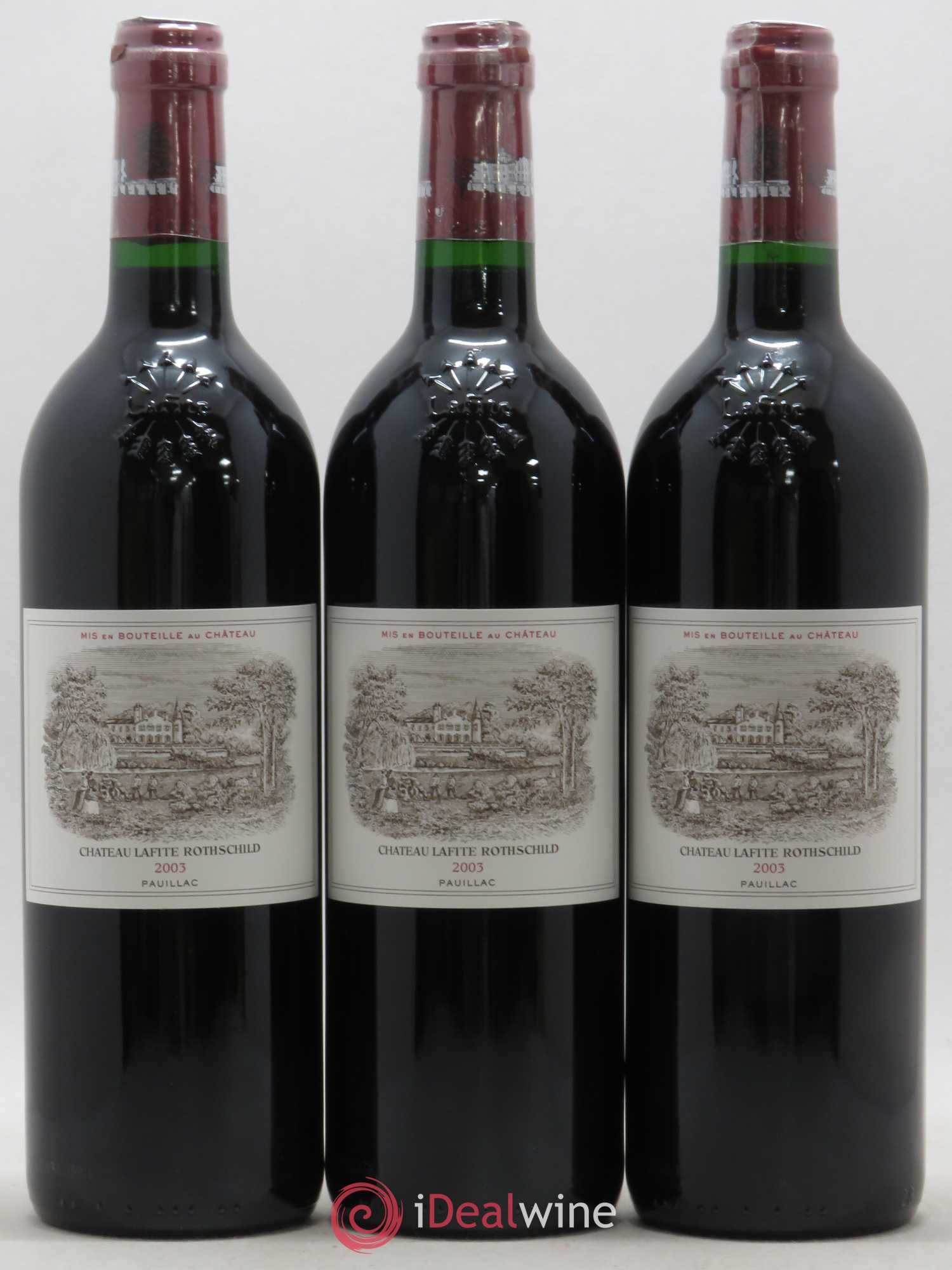 Château Lafite Rothschild 1er Grand Cru Classé 2003 - Lot de 6 bouteilles - 4