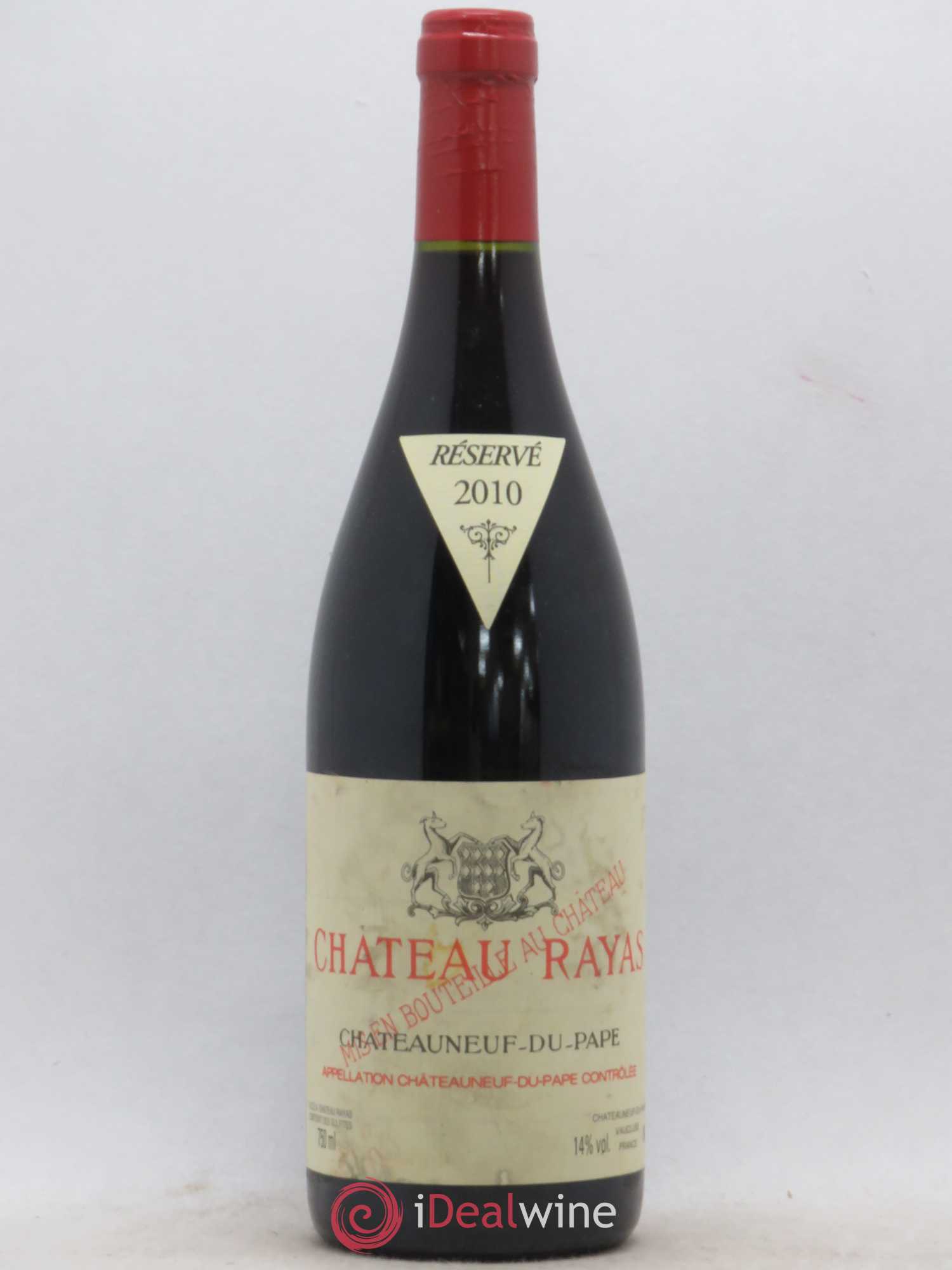 Châteauneuf-du-Pape Château Rayas Emmanuel Reynaud 2010 - Lot de 1 bouteille - 0