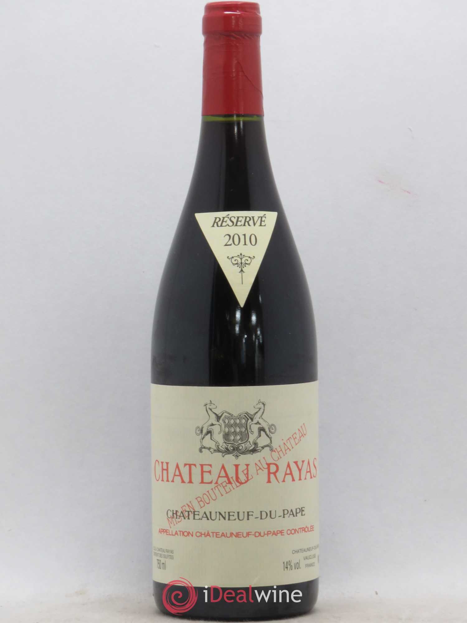 Châteauneuf-du-Pape Château Rayas Emmanuel Reynaud 2010 - Lot de 1 bouteille - 0