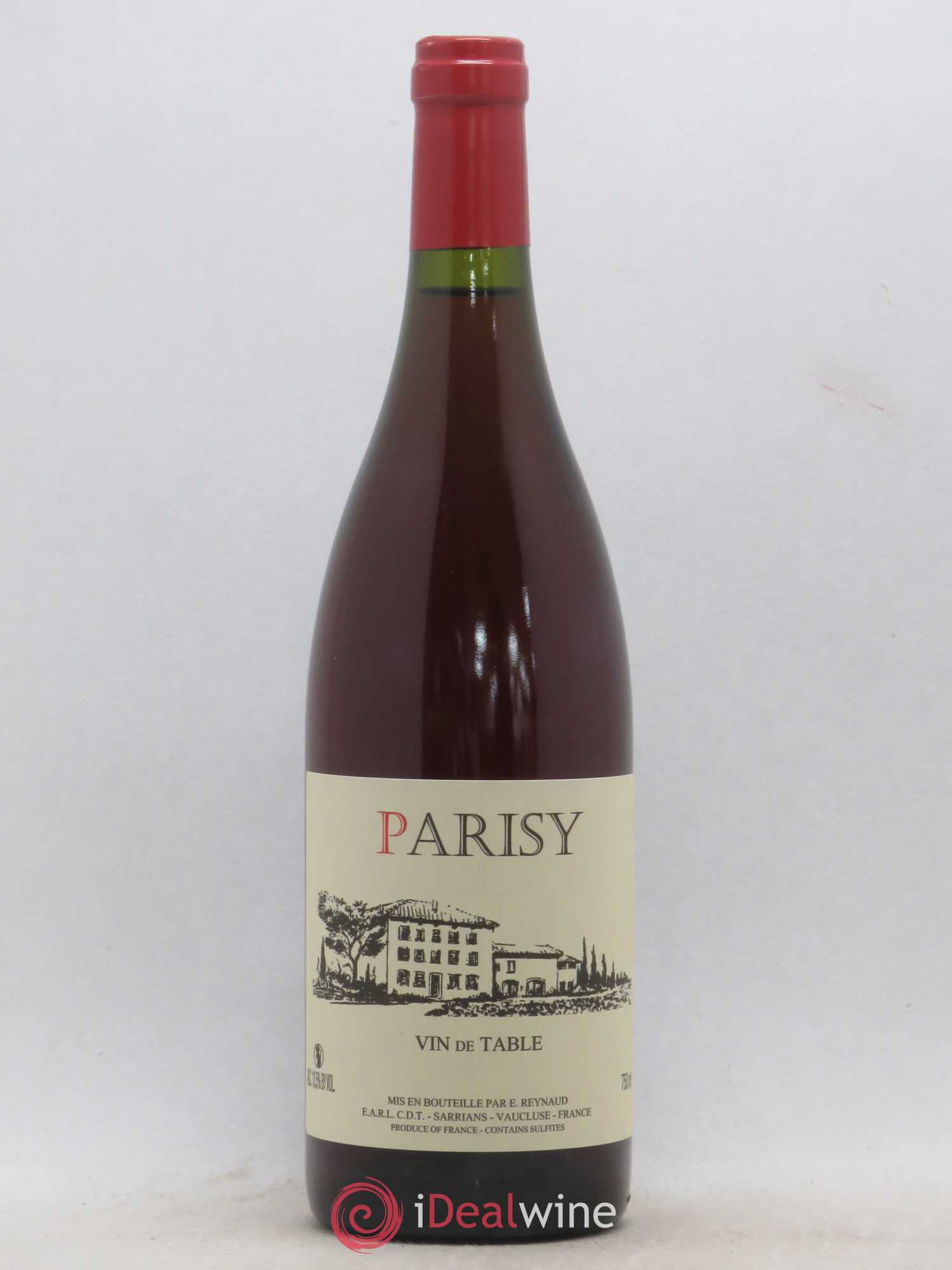 Vin de Table Parisy Emmanuel Reynaud - Posten von 1 Flasche - 0