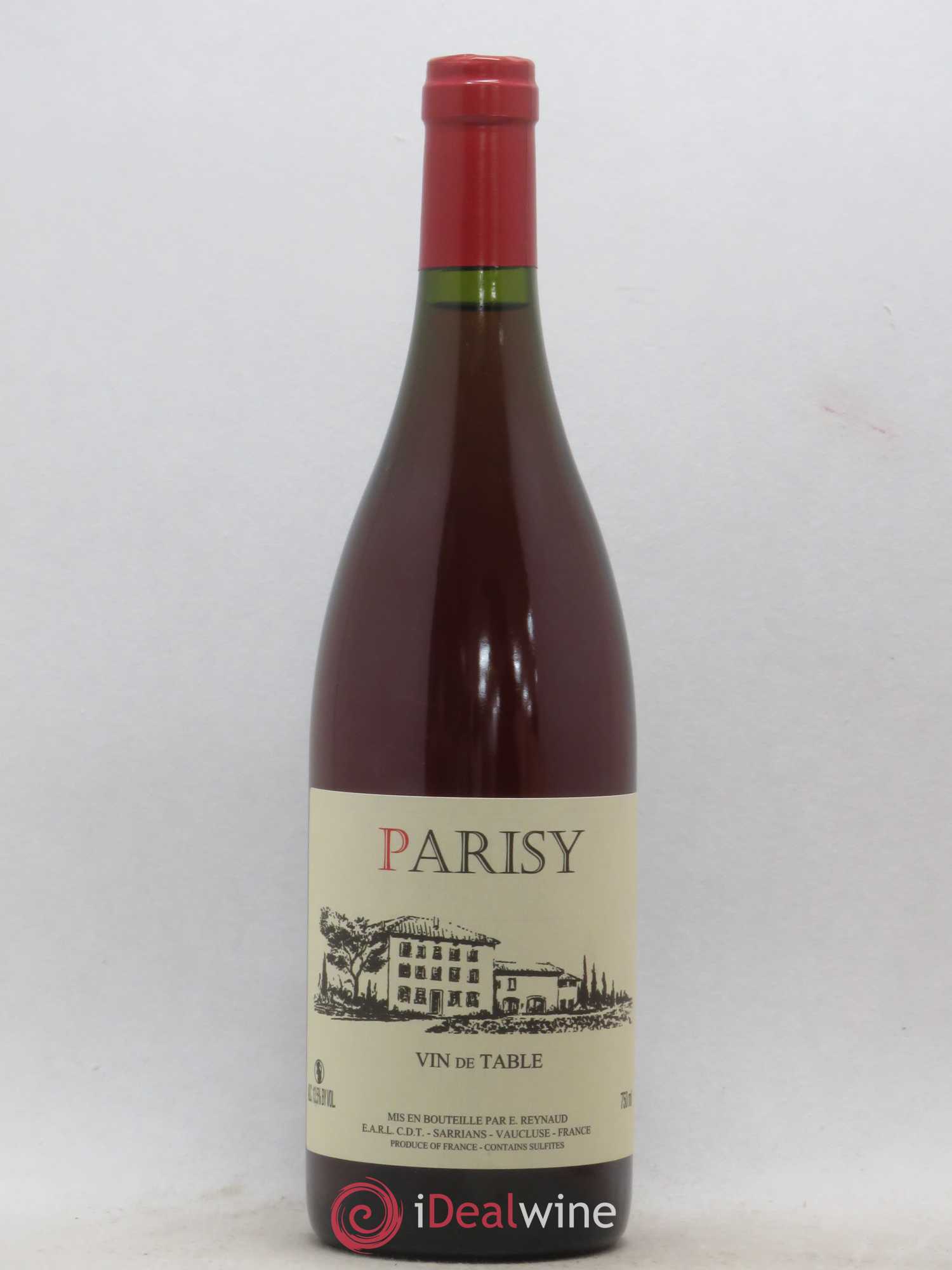 Vin de Table Parisy Emmanuel Reynaud - Posten von 1 Flasche - 0