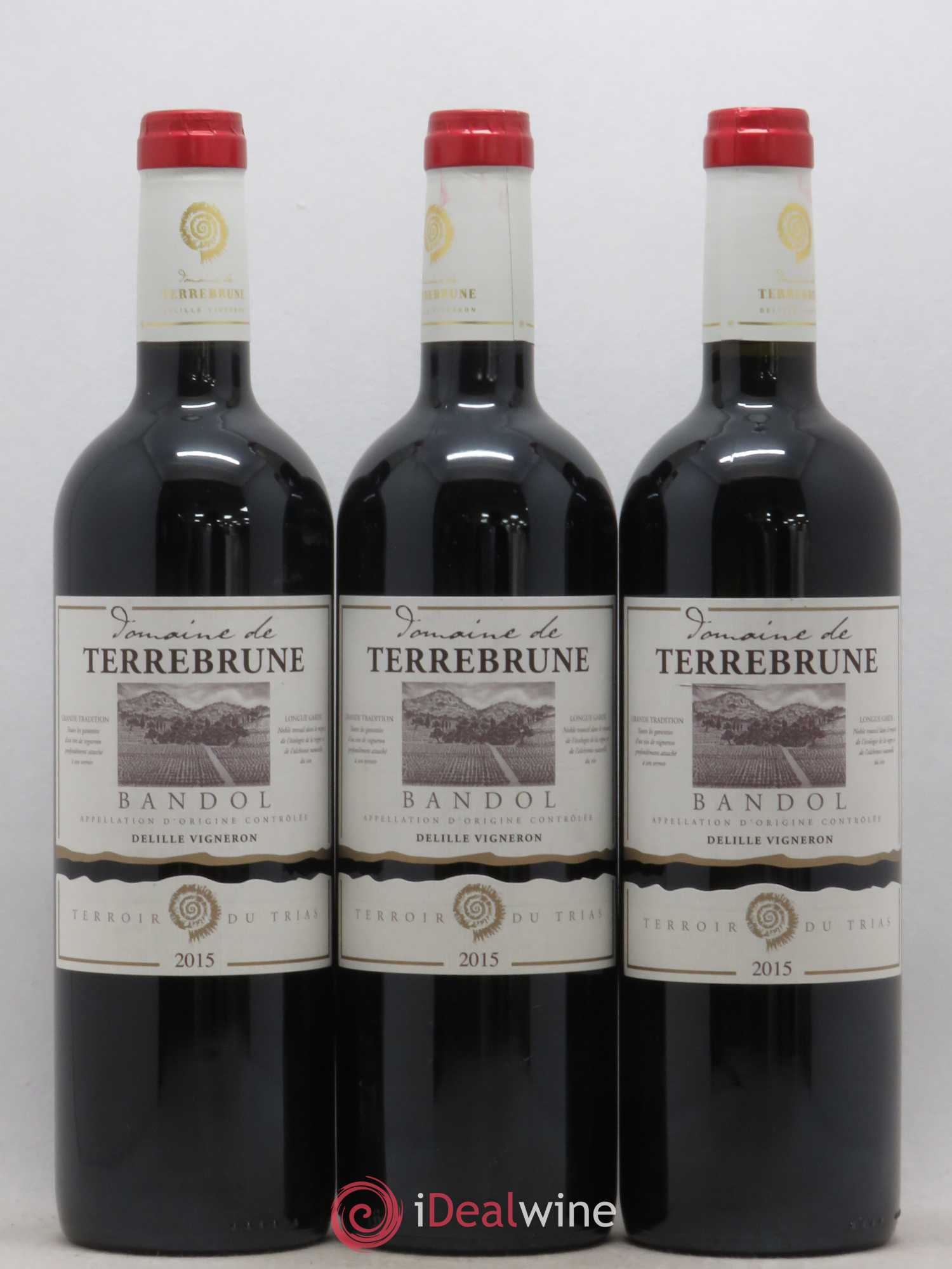 Bandol Terrebrune (Domaine de) 2015 - Lot de 3 bouteilles - 0