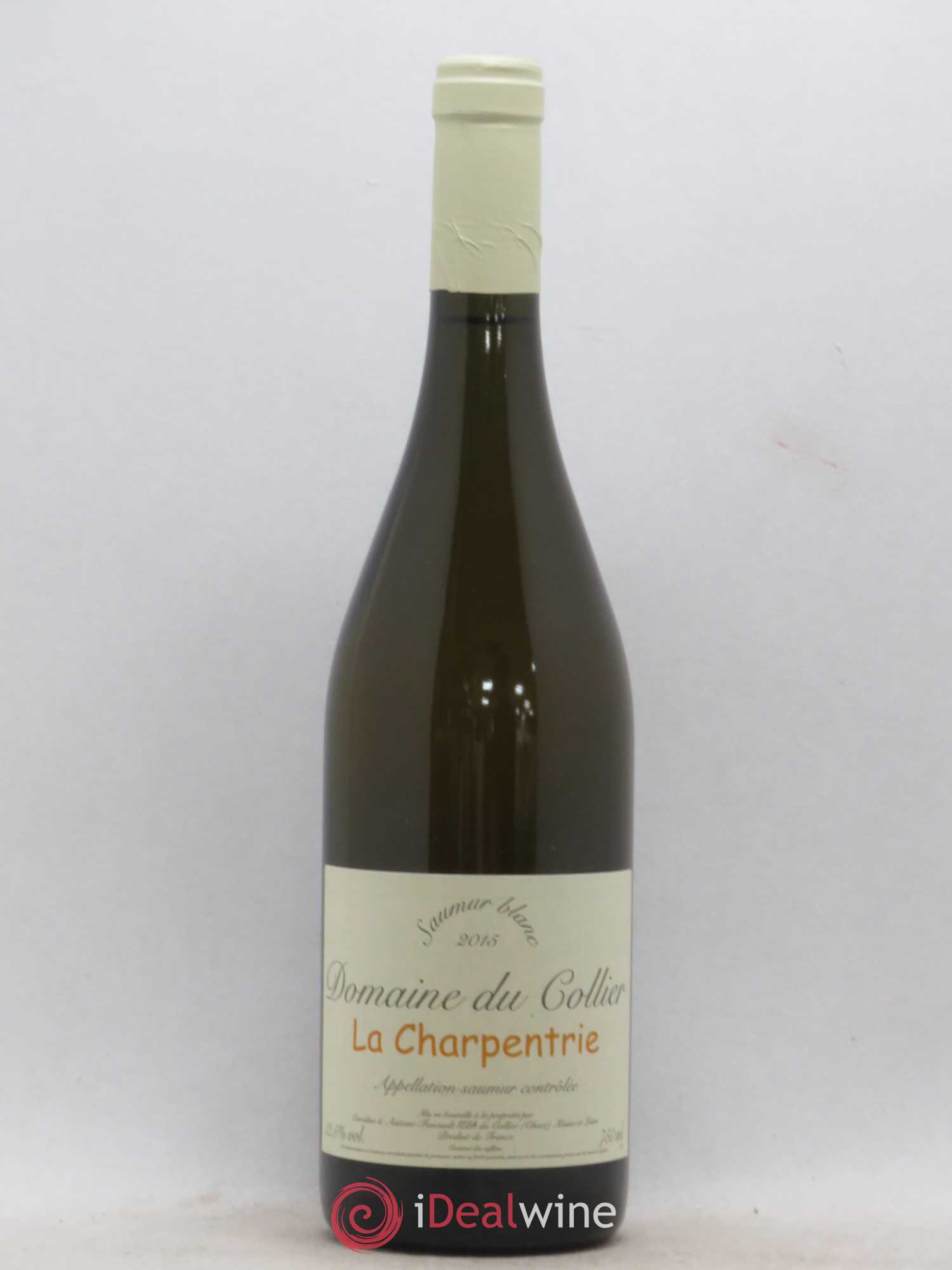 Saumur La Charpentrie Domaine du Collier 2015 - Lot de 1 bouteille - 0