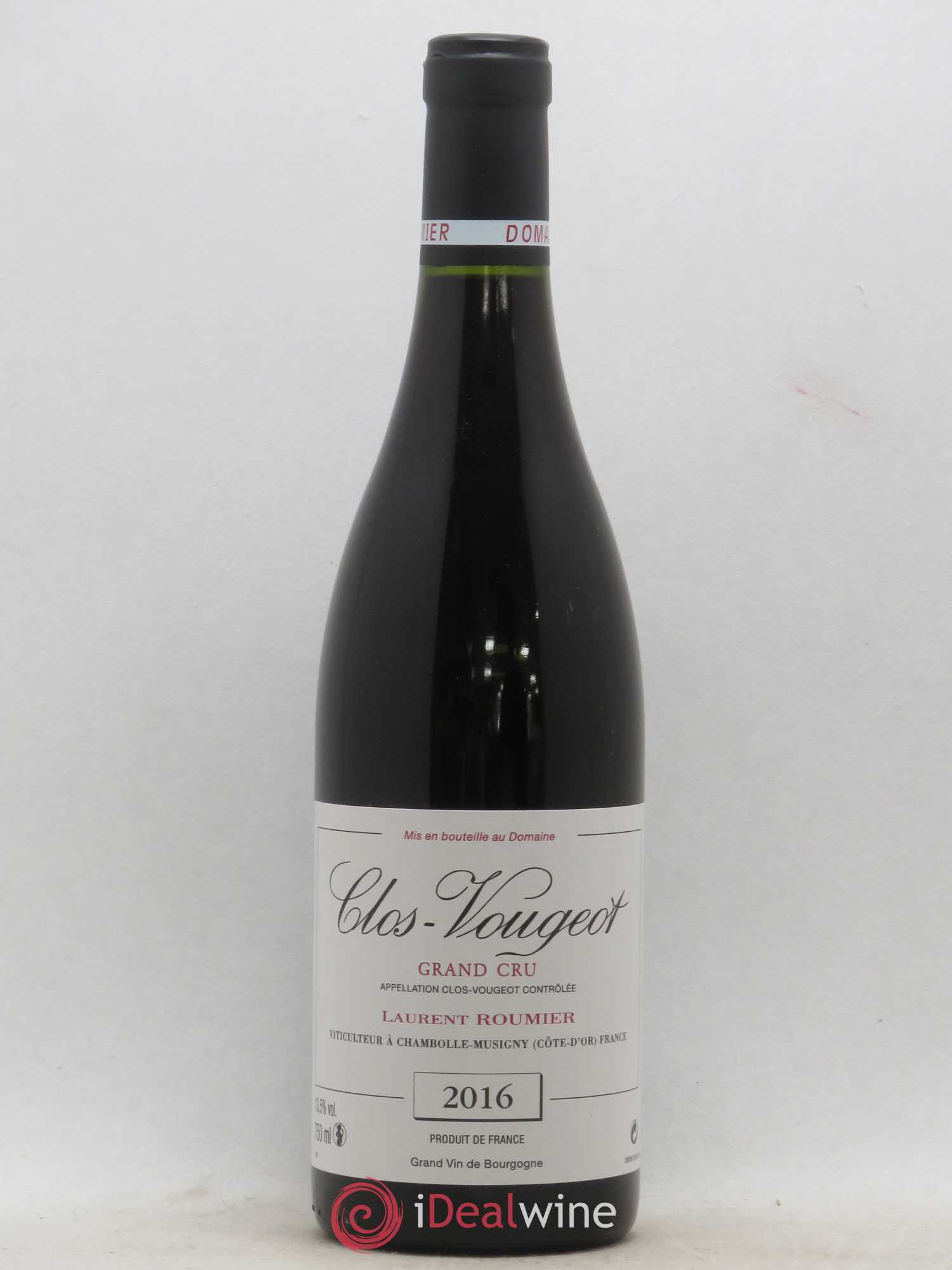 Clos de Vougeot Grand Cru Laurent Roumier 2016 - Lot de 1 bouteille - 0