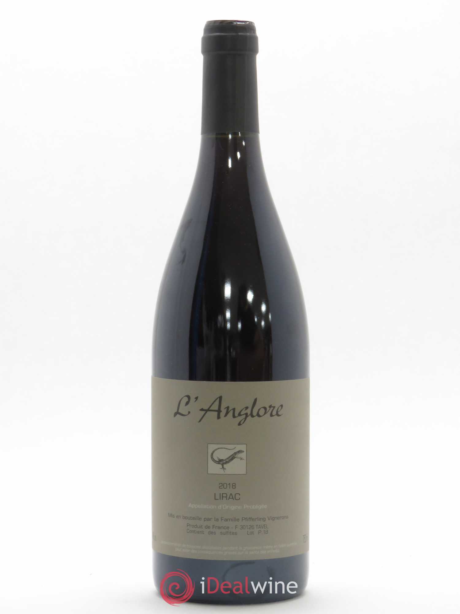 Lirac L'Anglore (sans prix de réserve) 2018 - Lot de 1 bouteille - 0