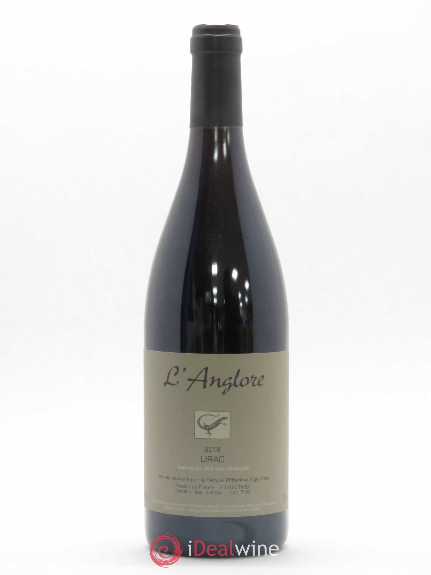 Lirac L'Anglore (sans prix de réserve) 2018 - Lot de 1 bouteille - 0