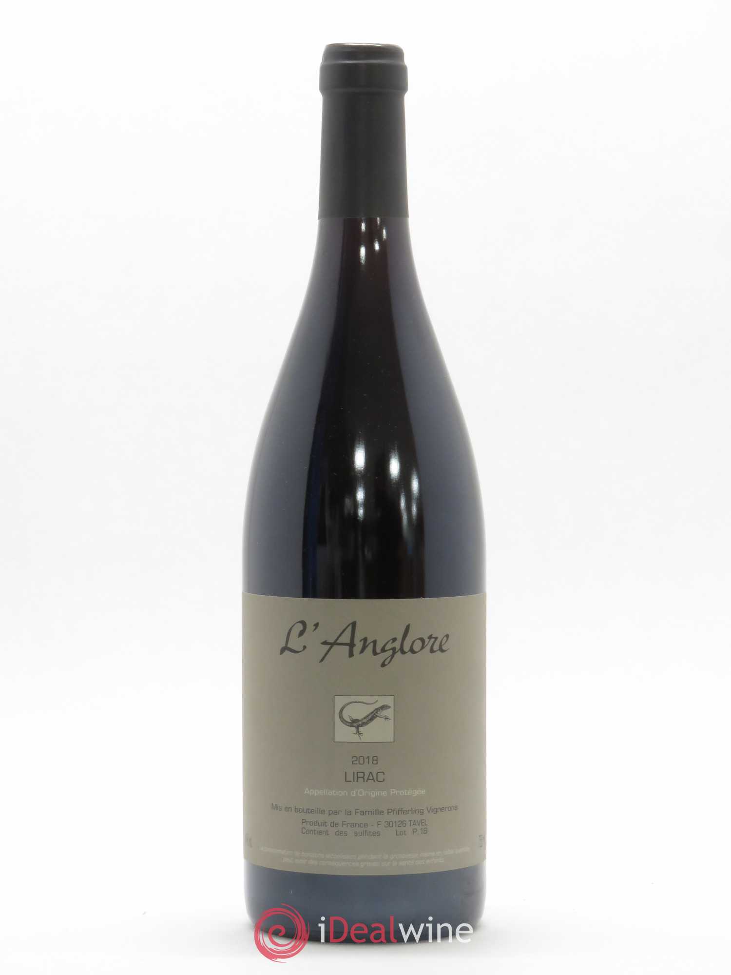 Lirac L'Anglore (sans prix de réserve) 2018 - Lot de 1 bouteille - 0
