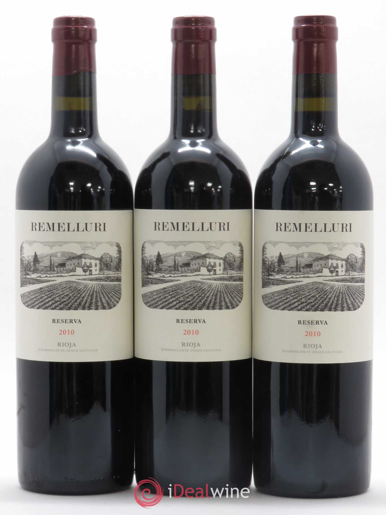 Rioja DOCA Remelluri Reserva Granja Nuestra Senora de Remelluri 2010 - Lot de 3 bouteilles - 0