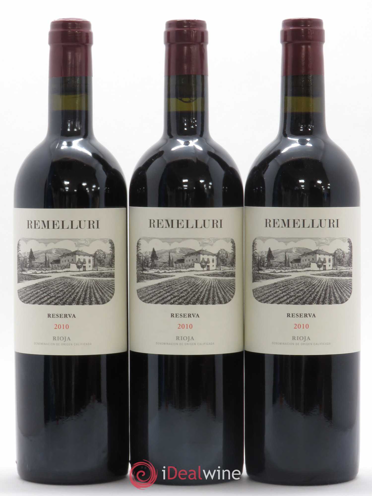Rioja DOCA Remelluri Reserva Granja Nuestra Senora de Remelluri (sans prix de réserve) 2010 - Lot de 3 bouteilles - 0