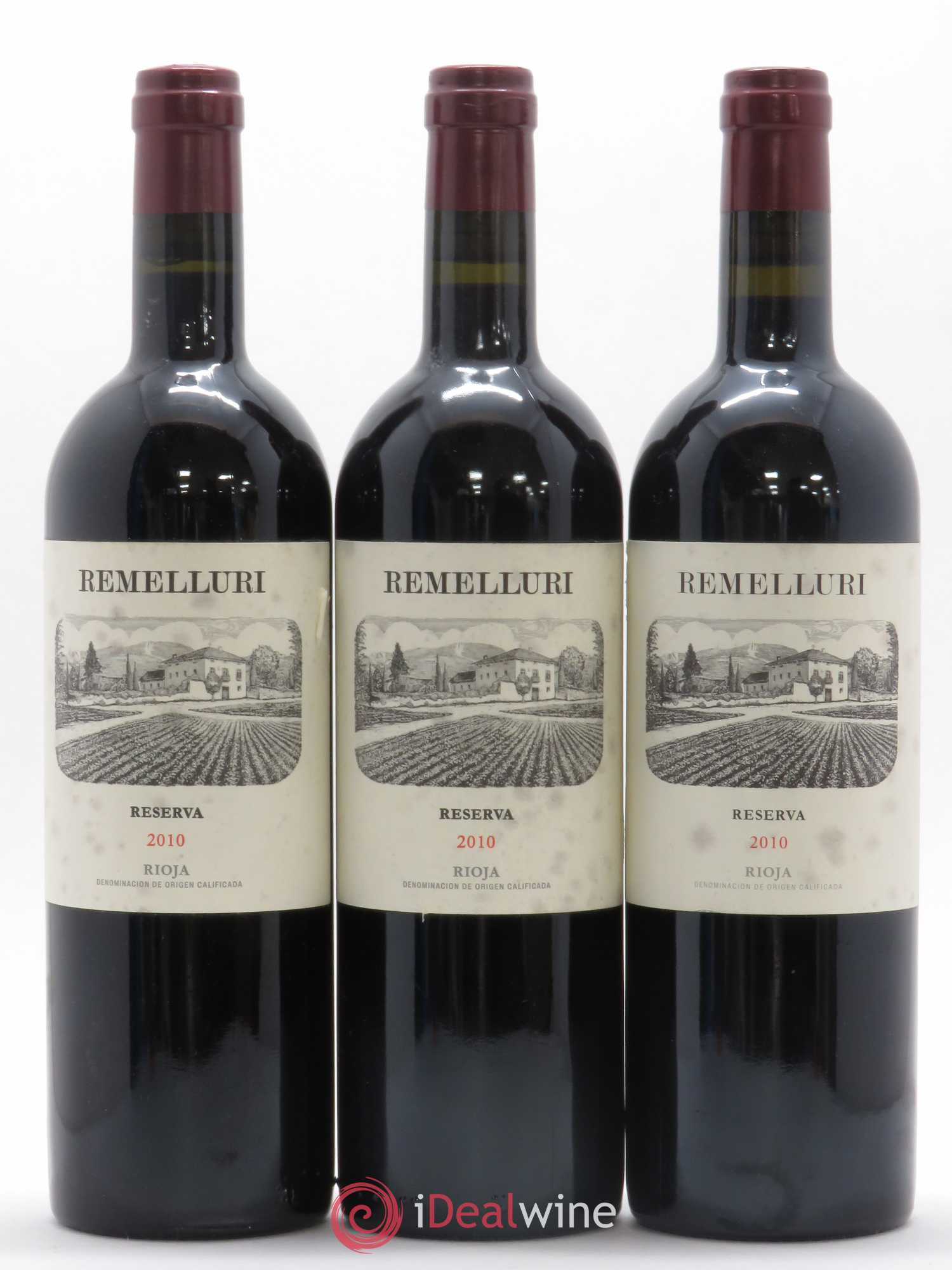 Rioja DOCA Remelluri Reserva Granja Nuestra Senora de Remelluri (sans prix de réserve) 2010 - Lot de 3 bouteilles - 0