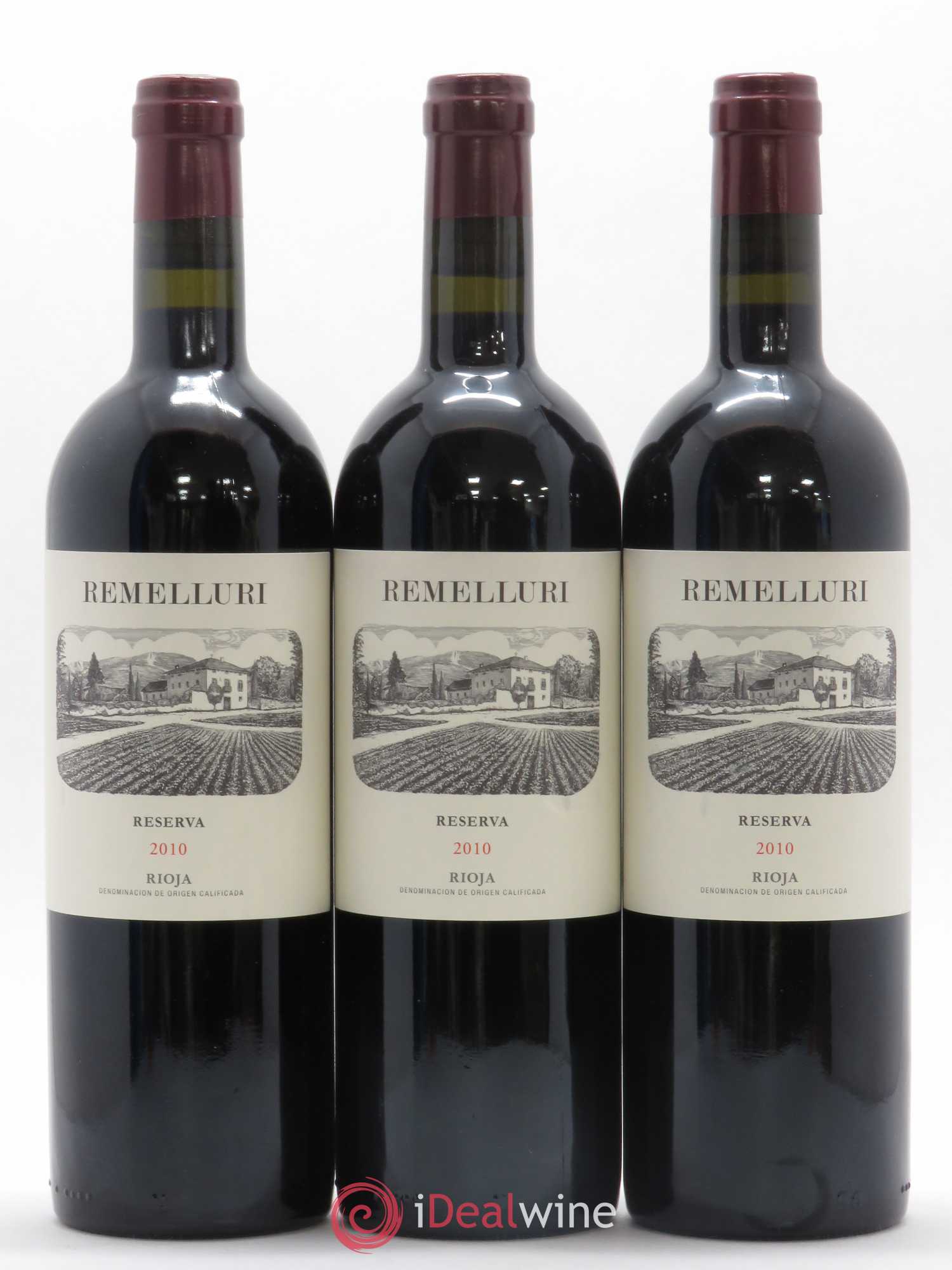 Rioja DOCA Remelluri Reserva Granja Nuestra Senora de Remelluri (sans prix de réserve) 2010 - Lot de 3 bouteilles - 0