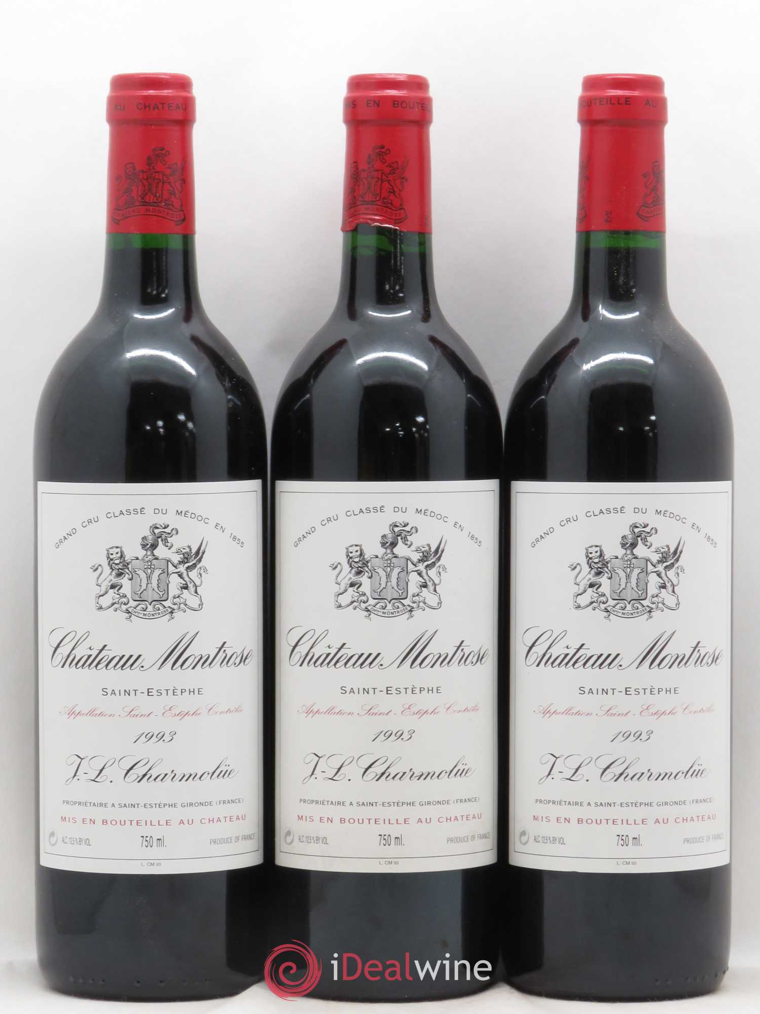 Château Montrose 2ème Grand Cru Classé 1993 - Lot de 6 bouteilles - 2