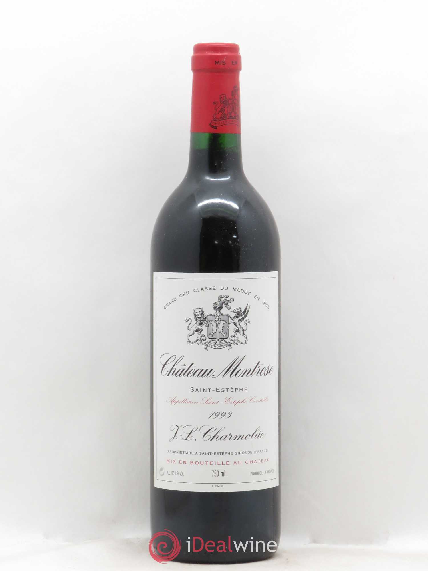 Château Montrose 2ème Grand Cru Classé 1993 - Lot de 1 bouteille - 0