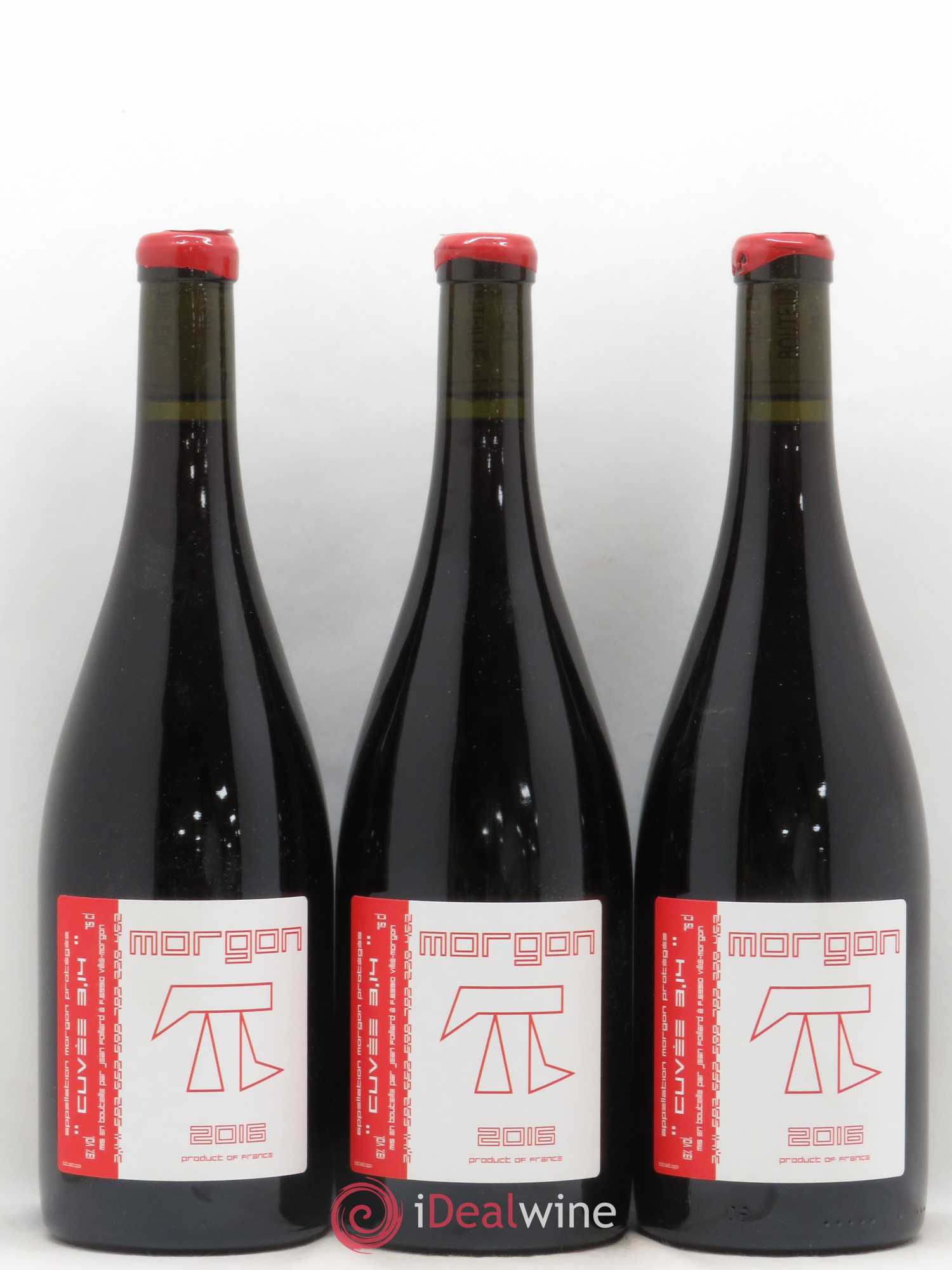 Morgon 3.14 Jean Foillard 2016 - Lot de 3 bouteilles - 0