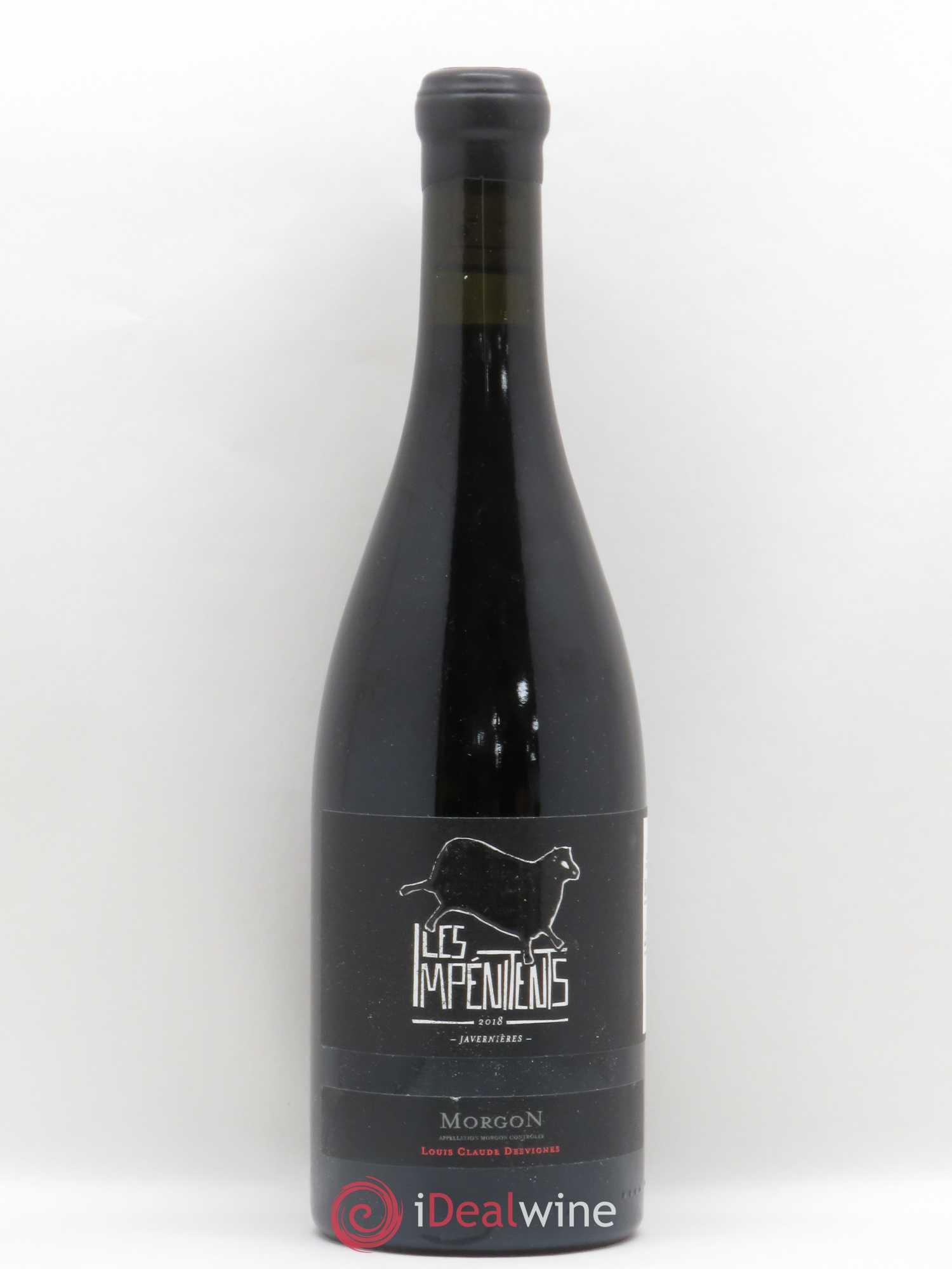 Morgon Javernières Les Impénitents Louis-Claude Desvignes (sans prix de réserve) 2018 - Lot de 1 bouteille - 0