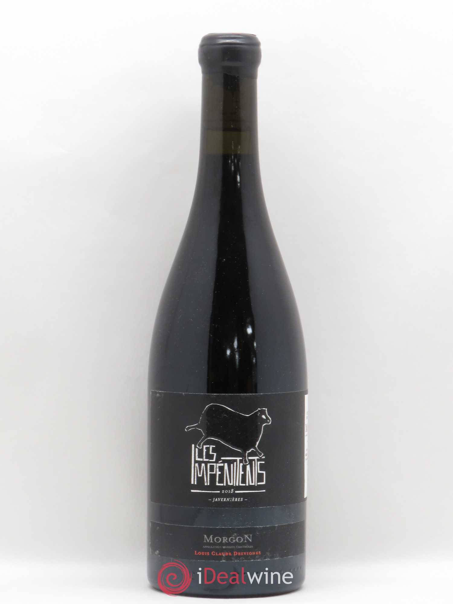 Morgon Javernières Les Impénitents Louis-Claude Desvignes (sans prix de réserve) 2018 - Lot de 1 bouteille - 0