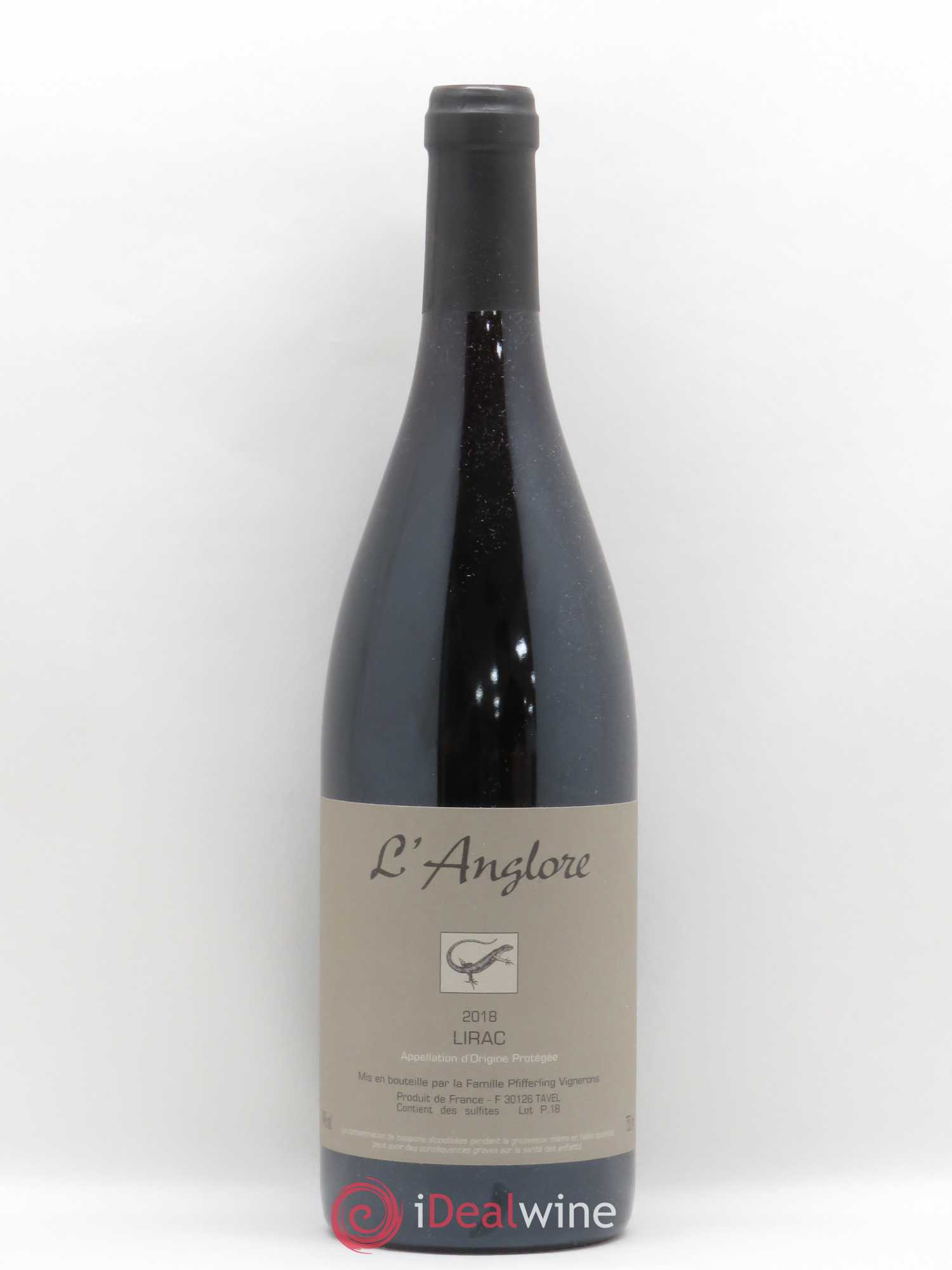 Lirac L'Anglore (sans prix de réserve) 2018 - Lot de 1 bouteille - 0