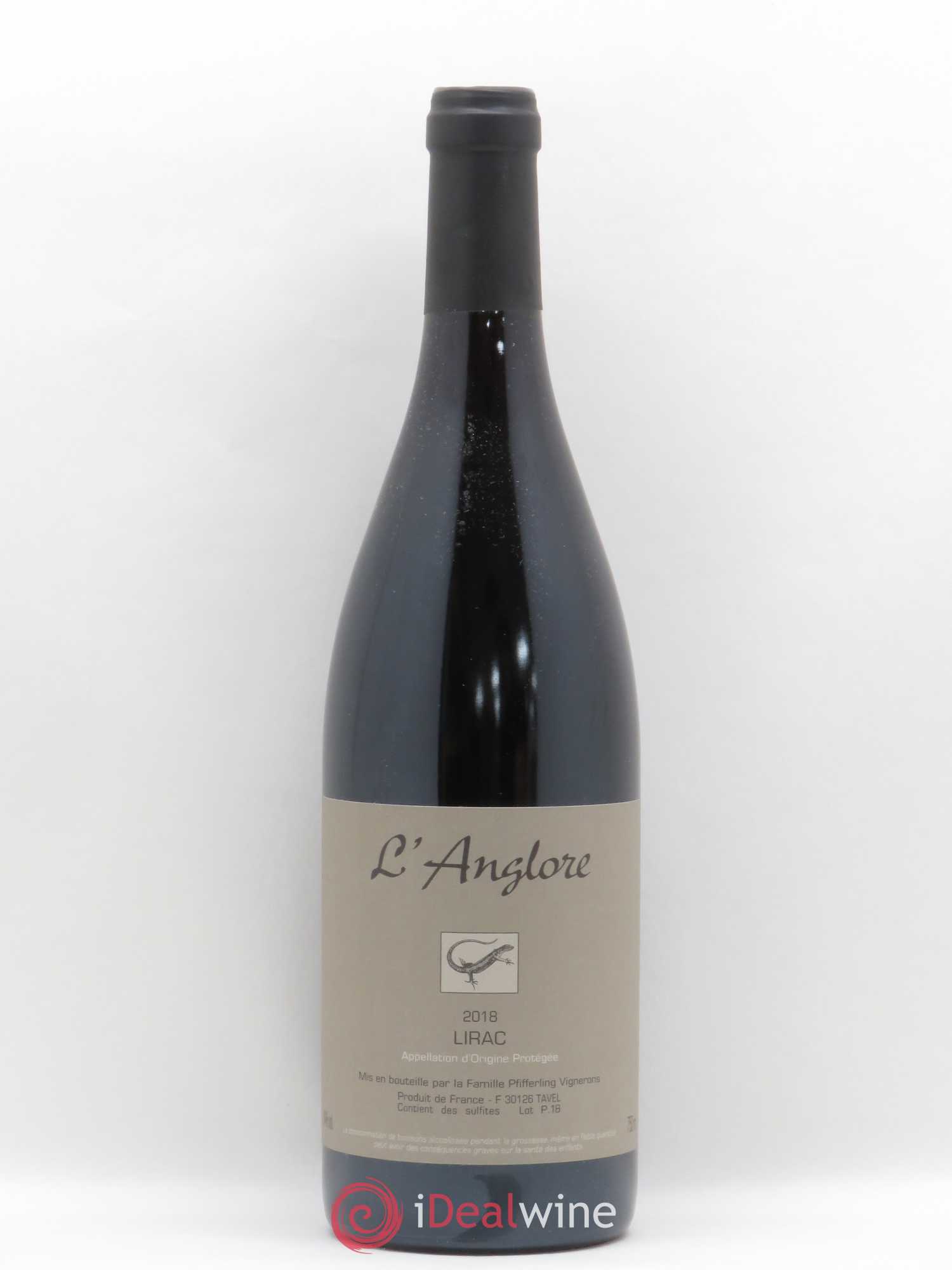 Lirac L'Anglore (sans prix de réserve) 2018 - Lot de 1 bouteille - 0