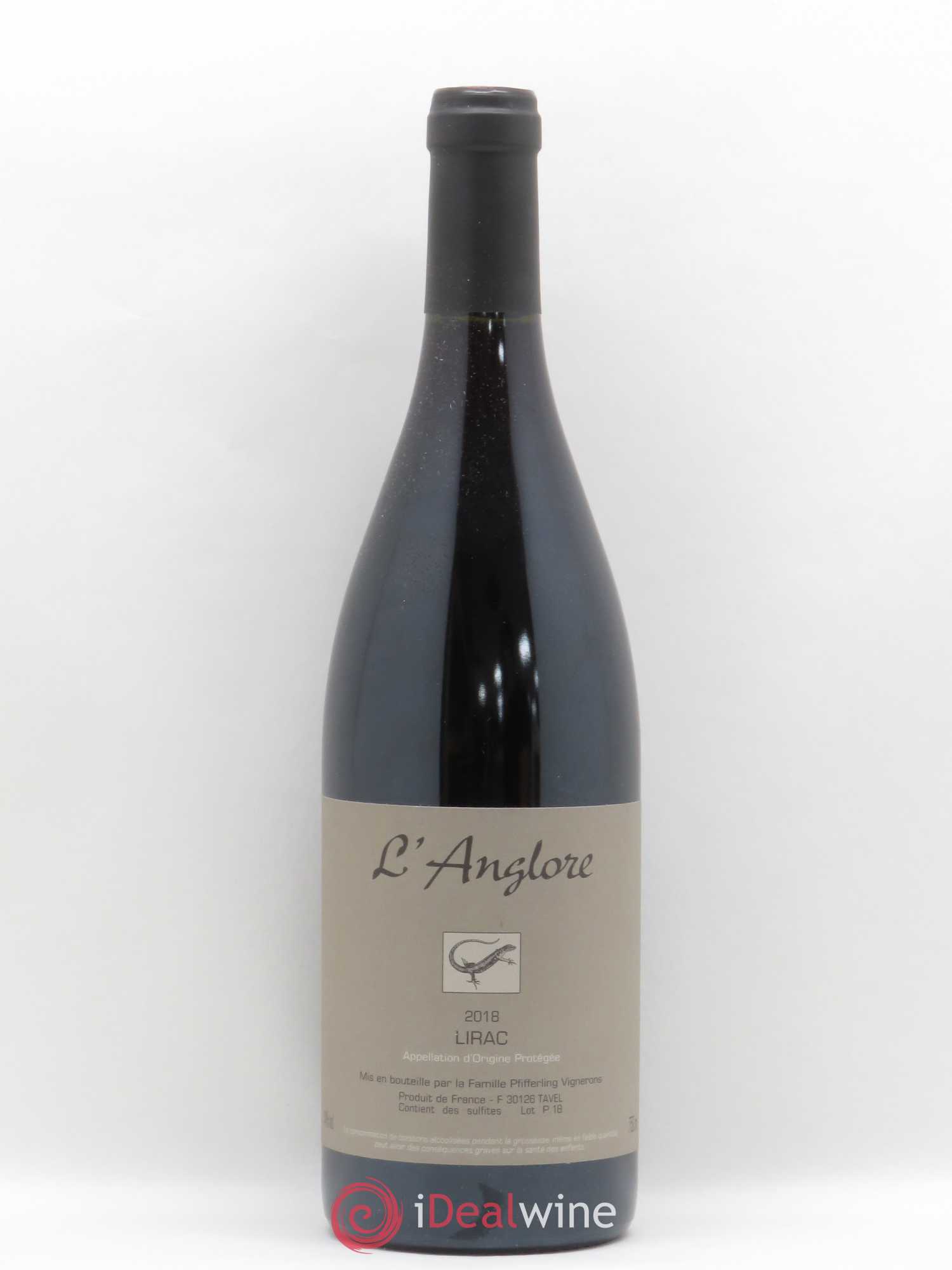 Lirac L'Anglore (sans prix de réserve) 2018 - Lot de 1 bouteille - 0