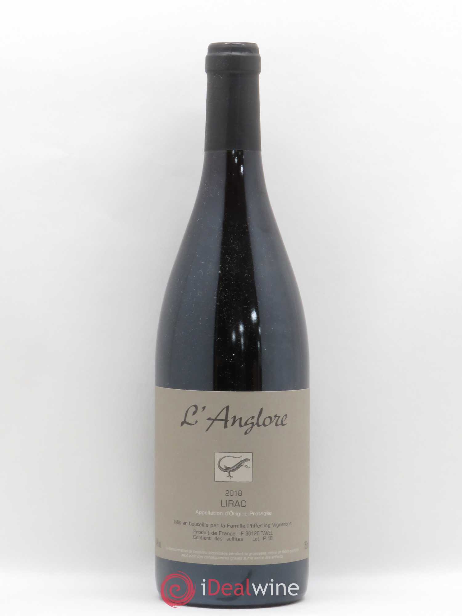 Lirac L'Anglore (sans prix de réserve) 2018 - Lot de 1 bouteille - 0