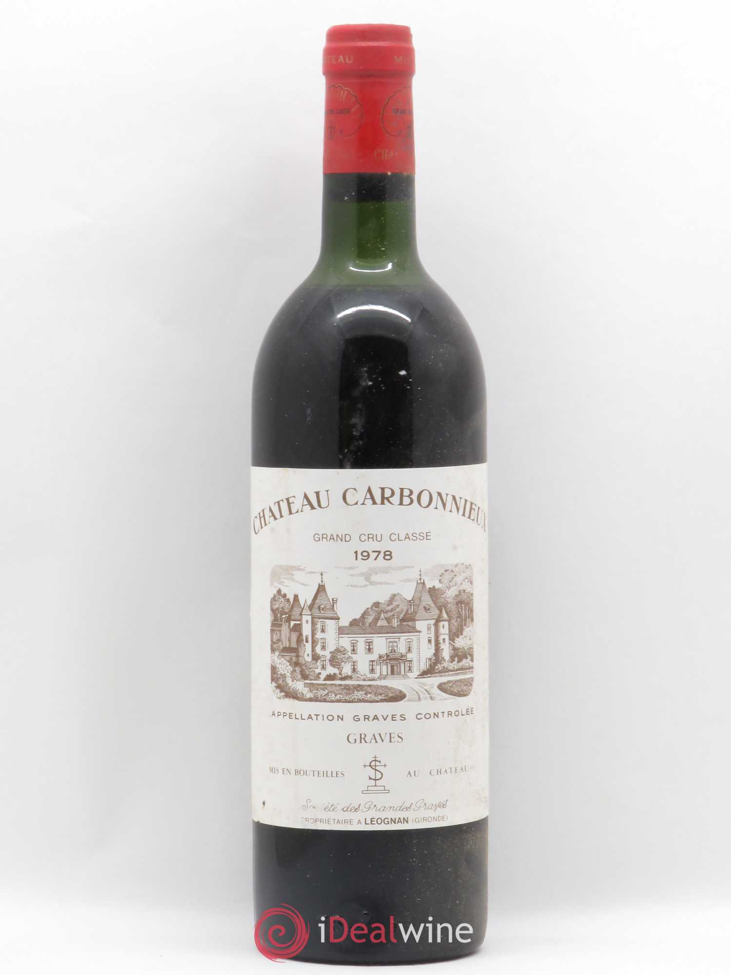 Château Carbonnieux Cru Classé de Graves (sans prix de réserve) 1978 - Lot de 1 bouteille - 0