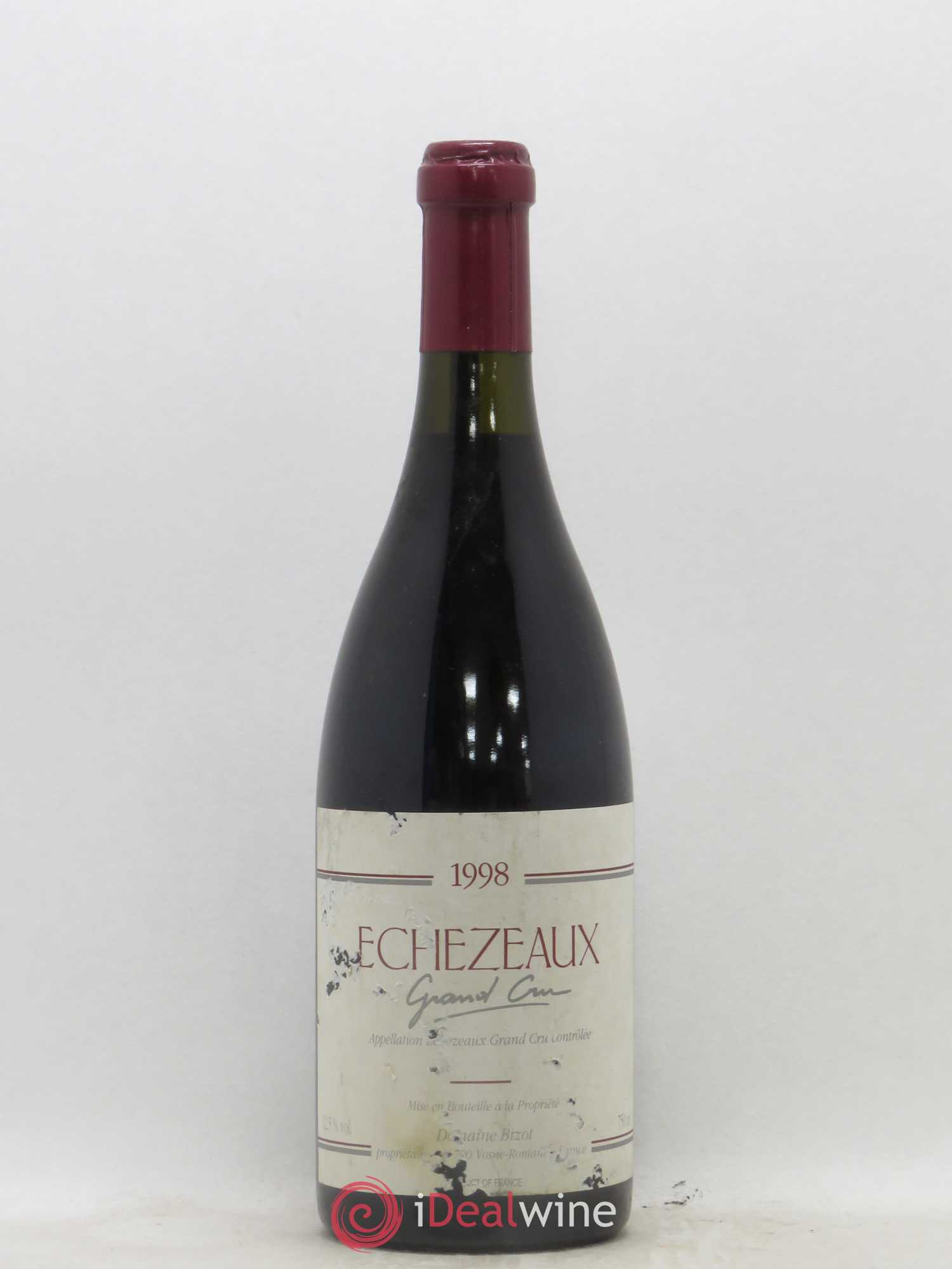 Echezeaux Grand Cru Bizot (Domaine) 1998 - Lot de 1 bouteille - 0