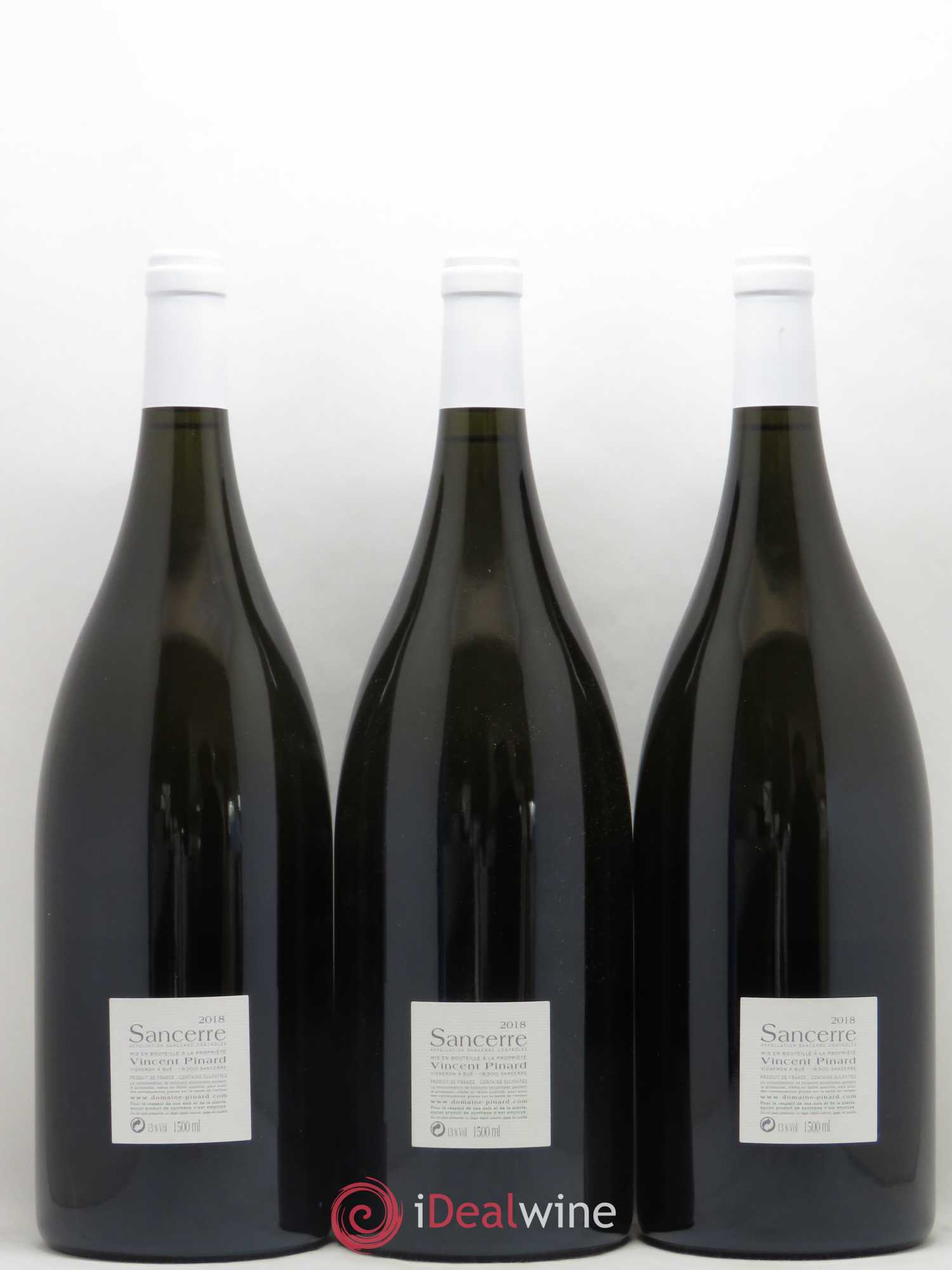 Sancerre Grand Chemarin Vincent Pinard (sans prix de réserve) 2018 - Lot de 3 magnums - 1
