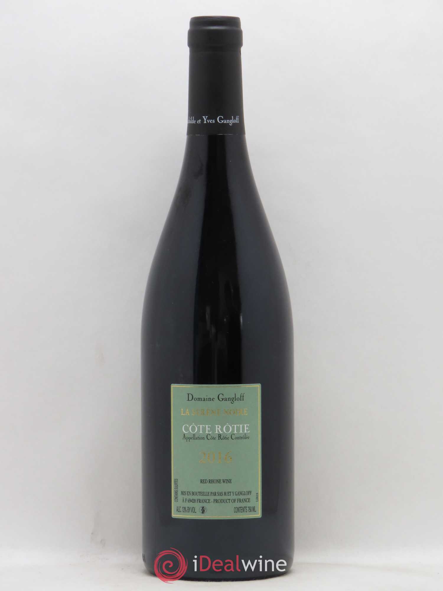 Côte-Rôtie La Sereine Noire Gangloff (Domaine) 2016 - Lot de 1 bouteille - 1