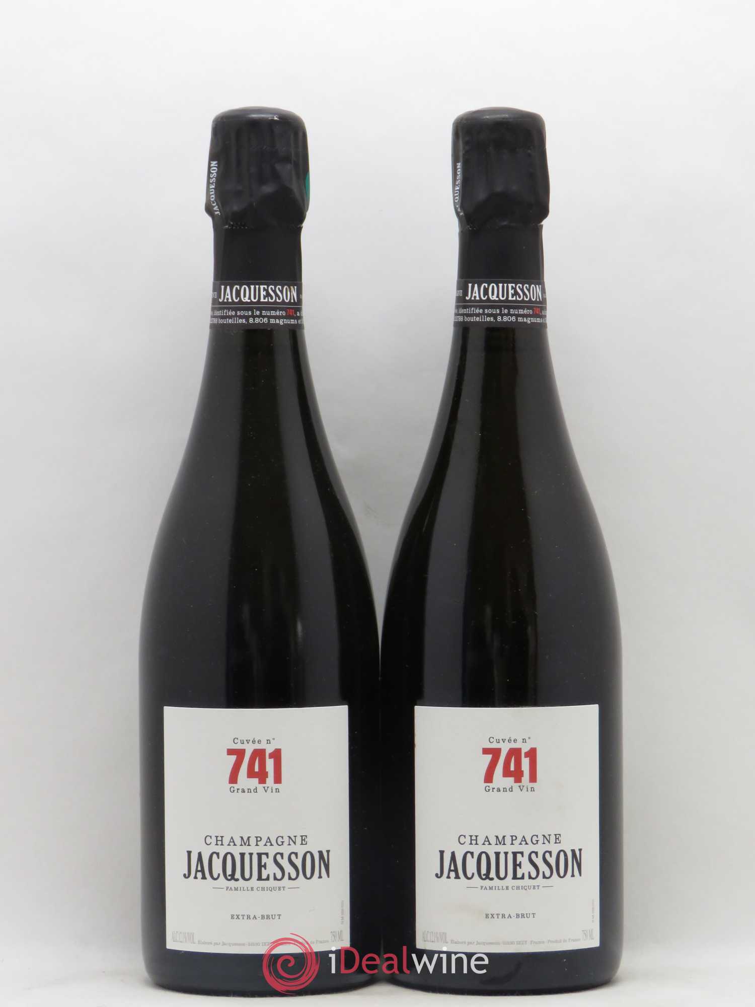 Cuvée 741 Extra-Brut Jacquesson - Lot de 2 bouteilles - 0