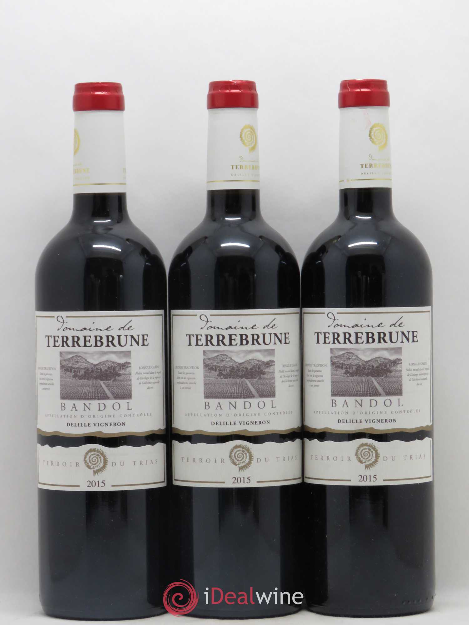 Bandol Domaine de Terrebrune (sans prix de réserve) 2015 - Posten von 3 Flaschen - 0