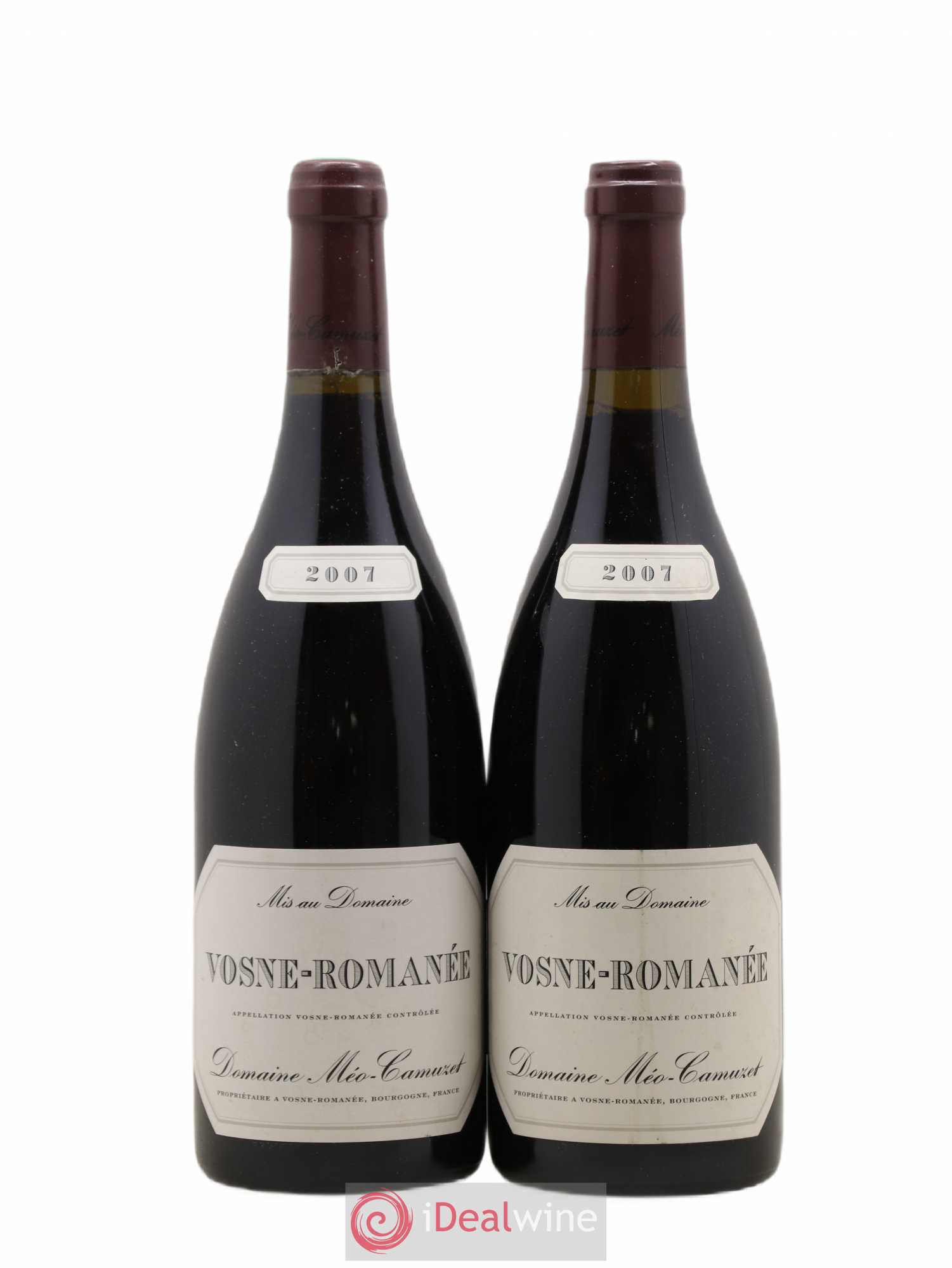 Vosne-Romanée Méo-Camuzet (Domaine) 2007 - Lot de 2 bouteilles - 0