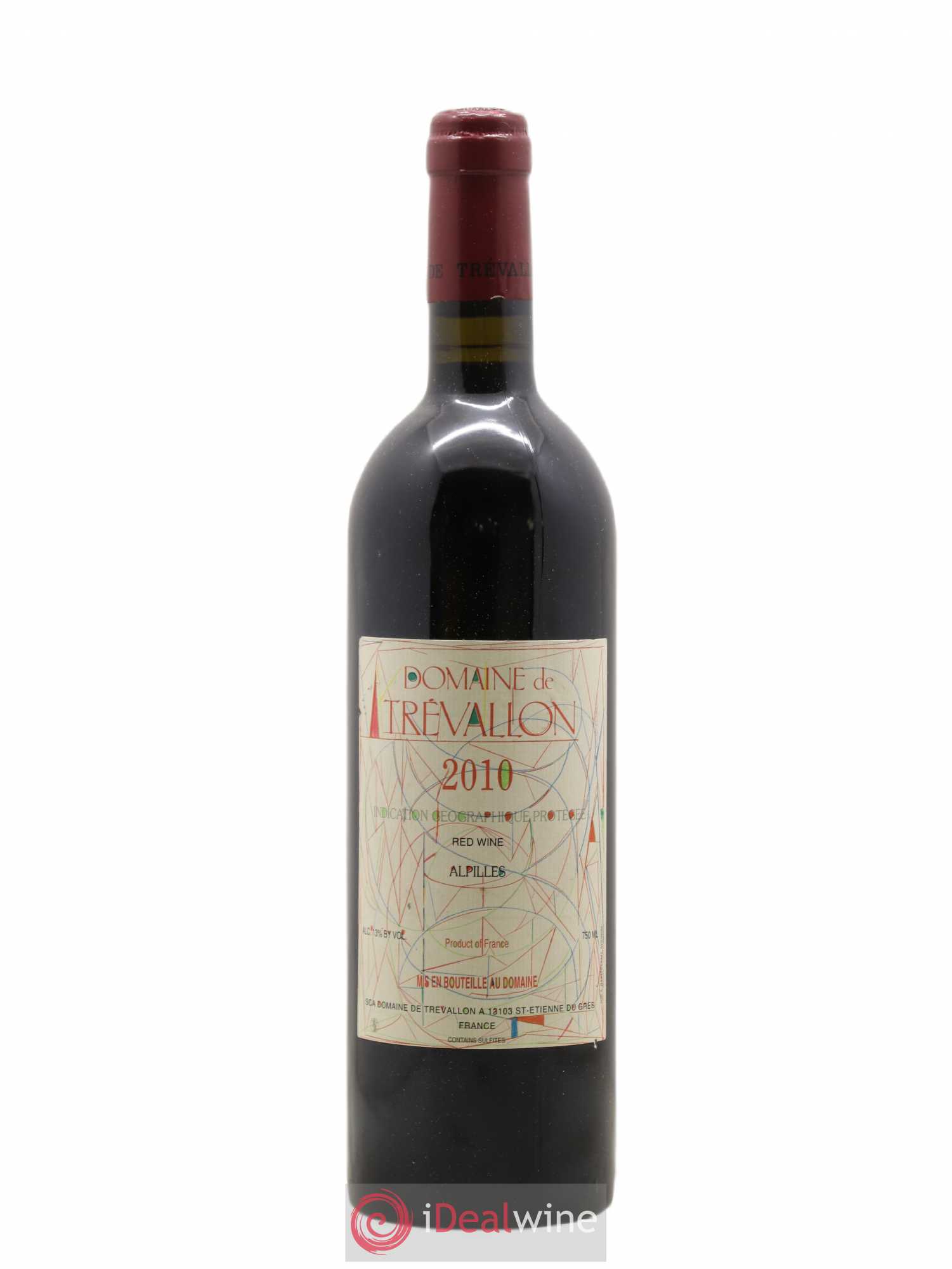 Alpilles Trévallon (Domaine de) Eloi Dürrbach 2010 - Lot de 1 bouteille - 0