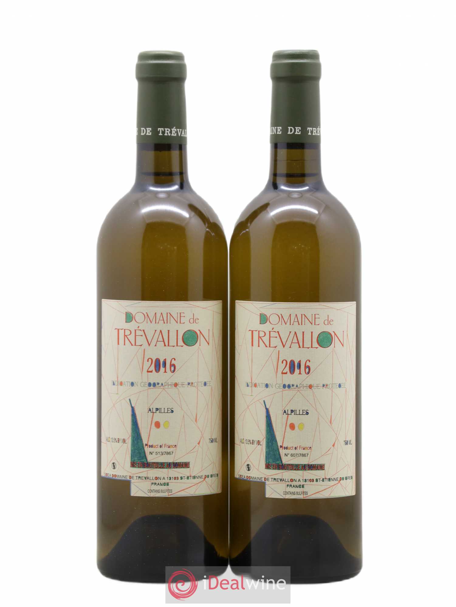 Alpilles Trévallon (Domaine de) Eloi Dürrbach 2016 - Lot de 2 bouteilles - 0