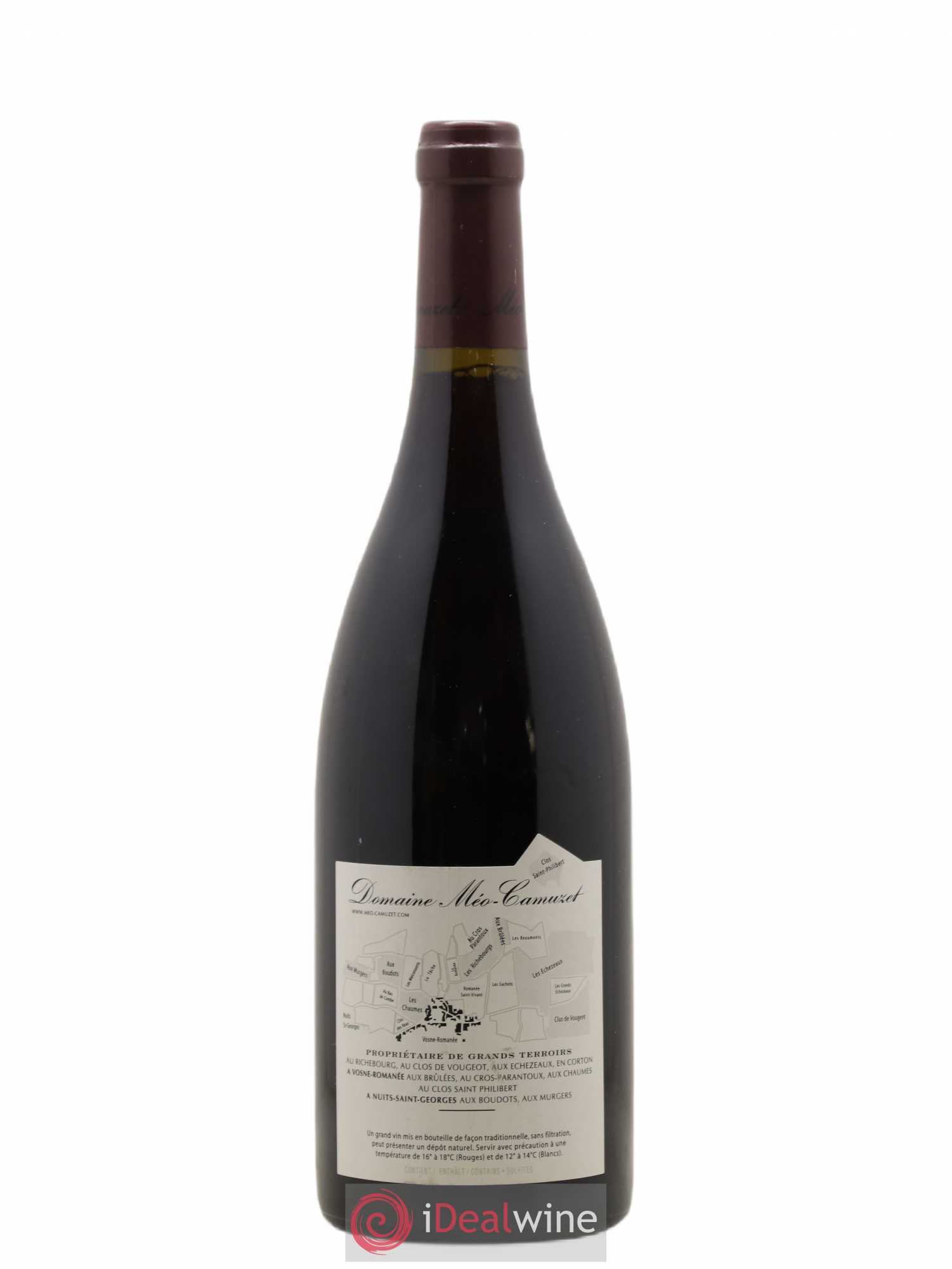 Clos de Vougeot Grand Cru Méo-Camuzet (Domaine) 2007 - Lot de 1 bouteille - 1