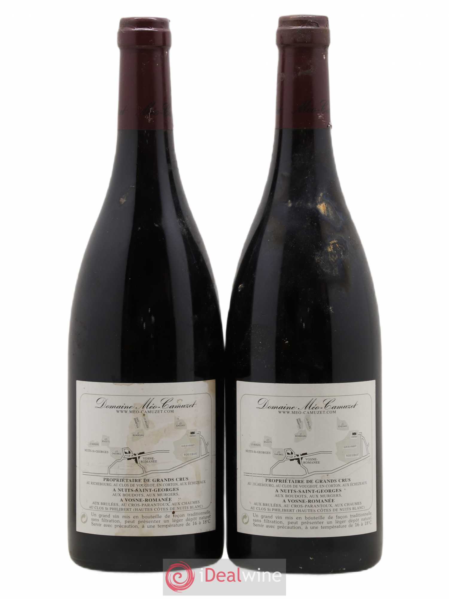 Nuits-Saint-Georges 1er Cru Aux Murgers Méo-Camuzet (Domaine) 2003 - Lot de 2 bouteilles - 1