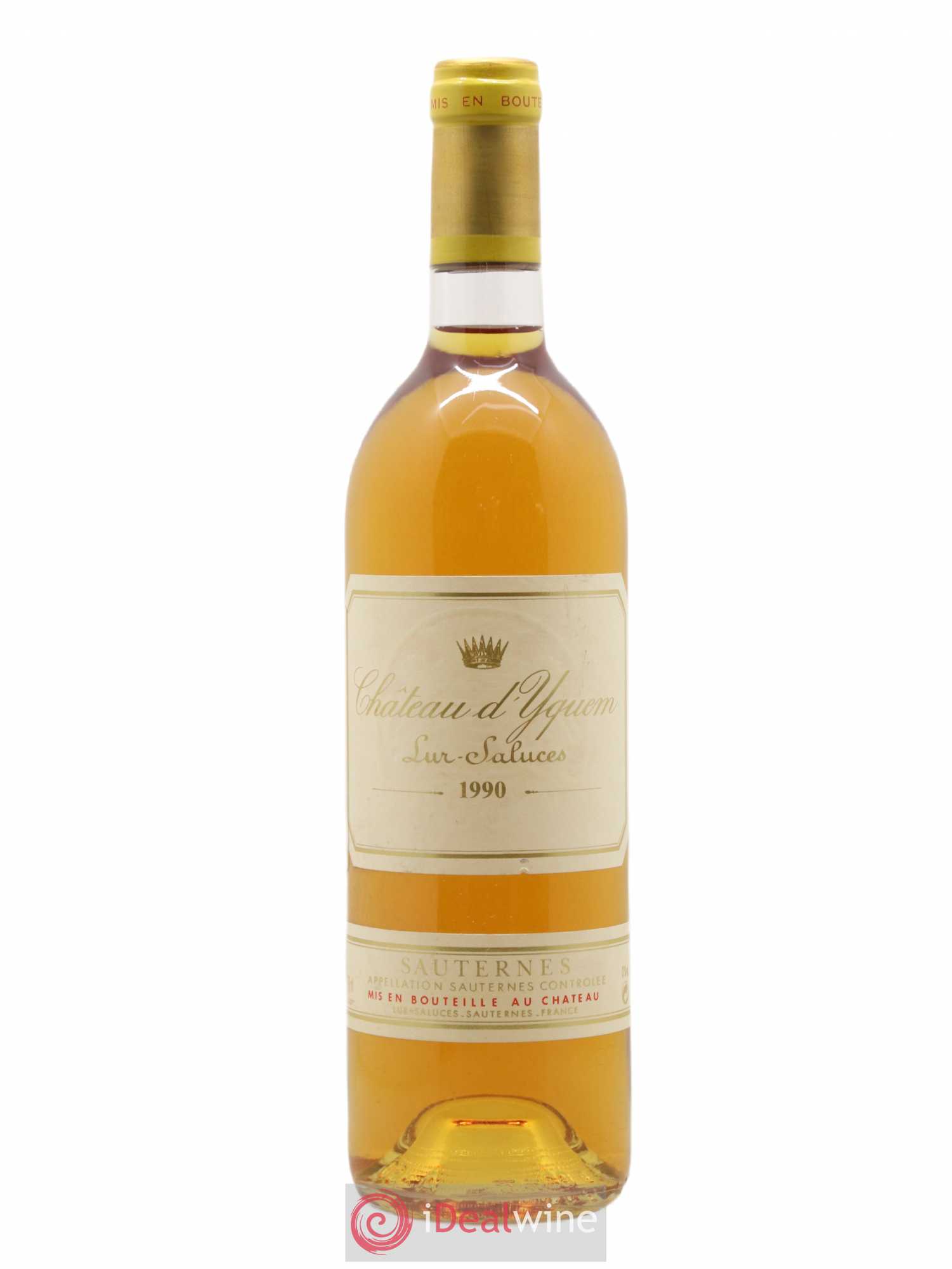 Château d' Yquem 1er Cru Classé Supérieur 1990 - Lotto di 1 bottiglia - 0