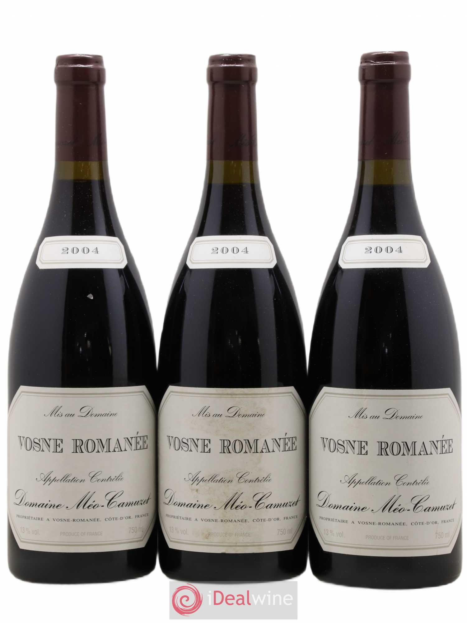 Vosne-Romanée Méo-Camuzet (Domaine) 2004 - Lot de 3 bouteilles - 0