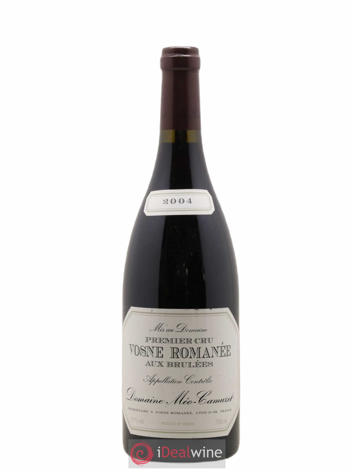 Vosne-Romanée 1er Cru Aux Brûlées Méo-Camuzet (Domaine) 2004 - Lot de 1 bouteille - 0